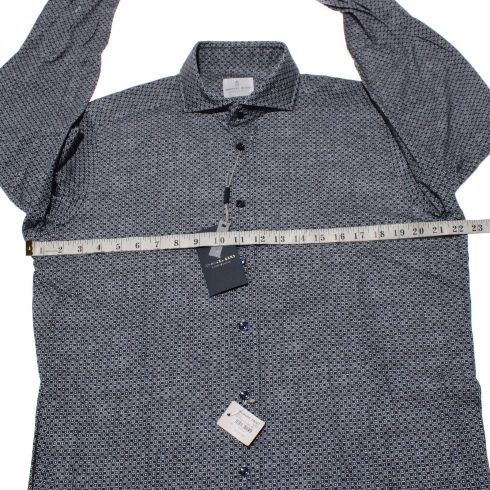 Other Emanuel Berg New with tags Shirt Size L US In Blue Size US L / EU 52-54 / 3 - 4 Thumbnail
