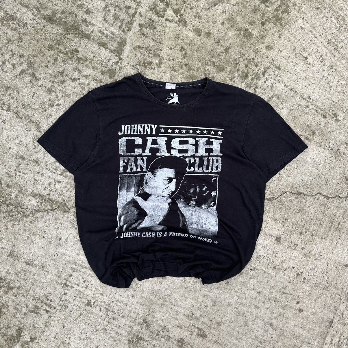 s.Oliver VTg Adult Johnny Cash Fan Club T-shirts Big Logo S.Oliver Size US XL / EU 56 / 4 - 1 Thumbnail