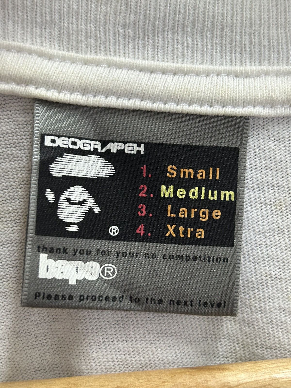 Bape OG Vintage 2002 By Bathing Ape Check Big Ape Head Tee Size US M / EU 48-50 / 2 - 4 Thumbnail