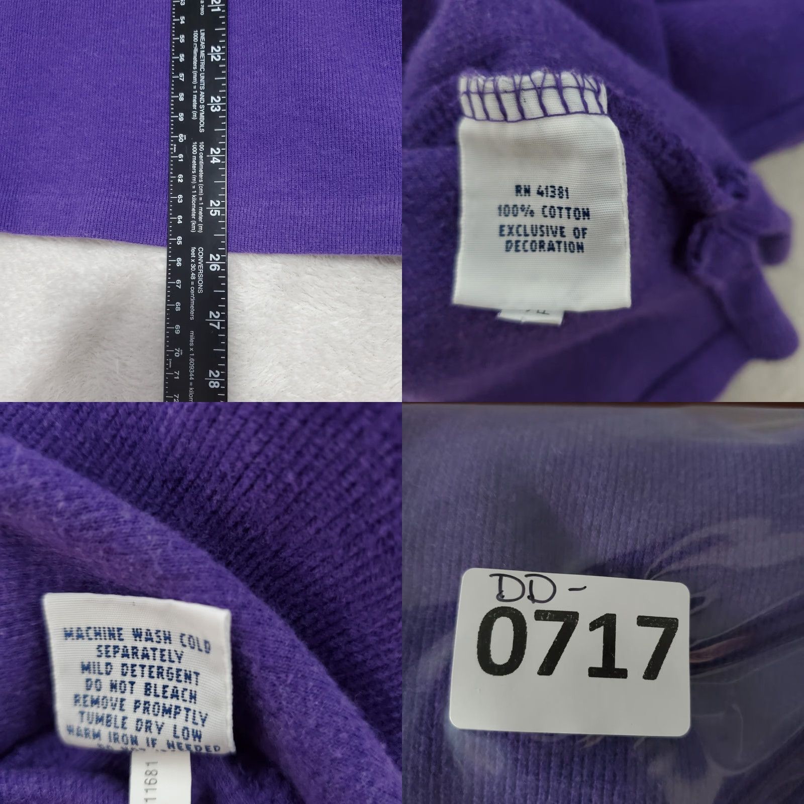 Polo Ralph Lauren Polo Ralph Lauren Sweater Men L Purple Quarter Zip Teal Pony Pullover Preppy Size US L / EU 52-54 / 3 - 8 Thumbnail
