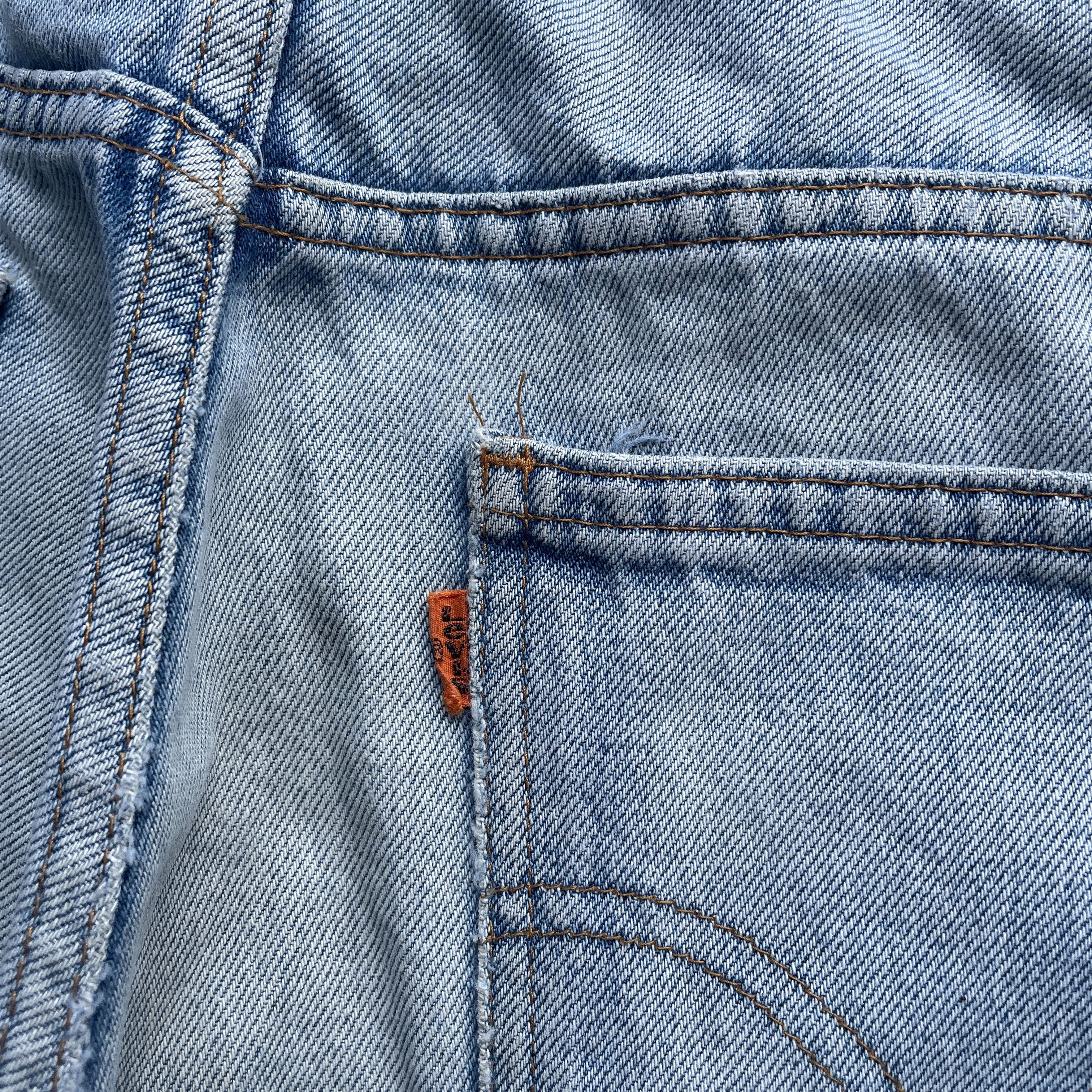 Levi's × Levi's Vintage Clothing W32 LEVI’S FADED ORANGE TAG DISTRESSED JEANS PANTS Size US 32 / EU 48 - 9 Thumbnail