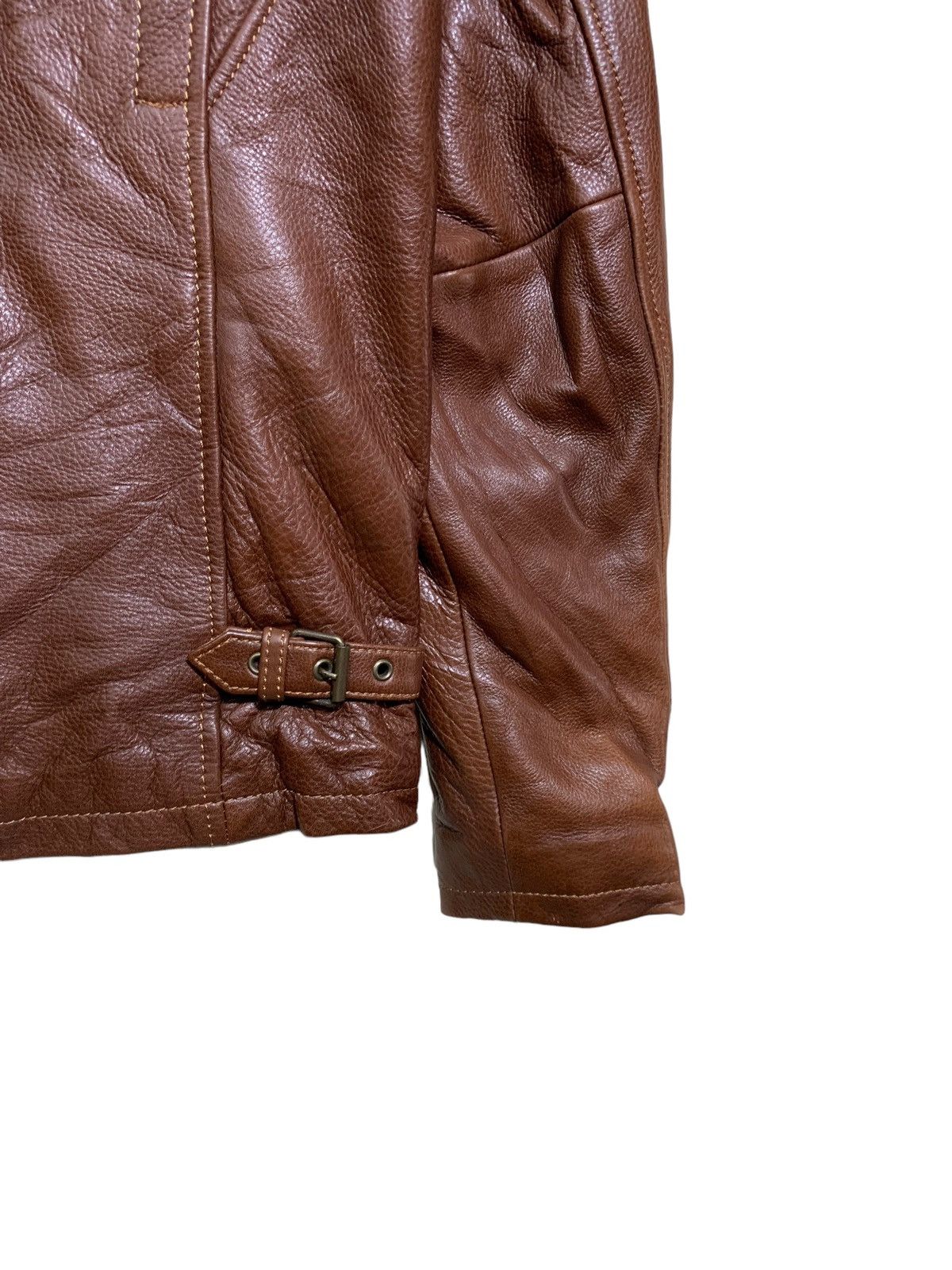 Genuine Leather 🔥DEGNER CLASSIC LEATHER CAFERACER BIKER JACKETS Size US XL / EU 56 / 4 - 8 Thumbnail