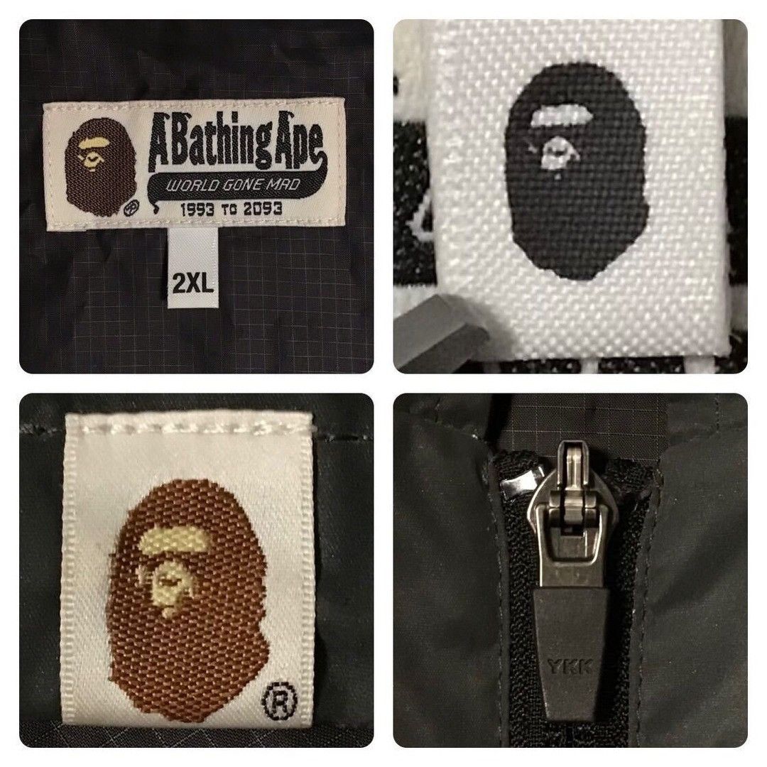 Bape BAPE Reflector shark zip hoodie jacket a bathing ape Size US XXL / EU 58 / 5 - 9 Thumbnail