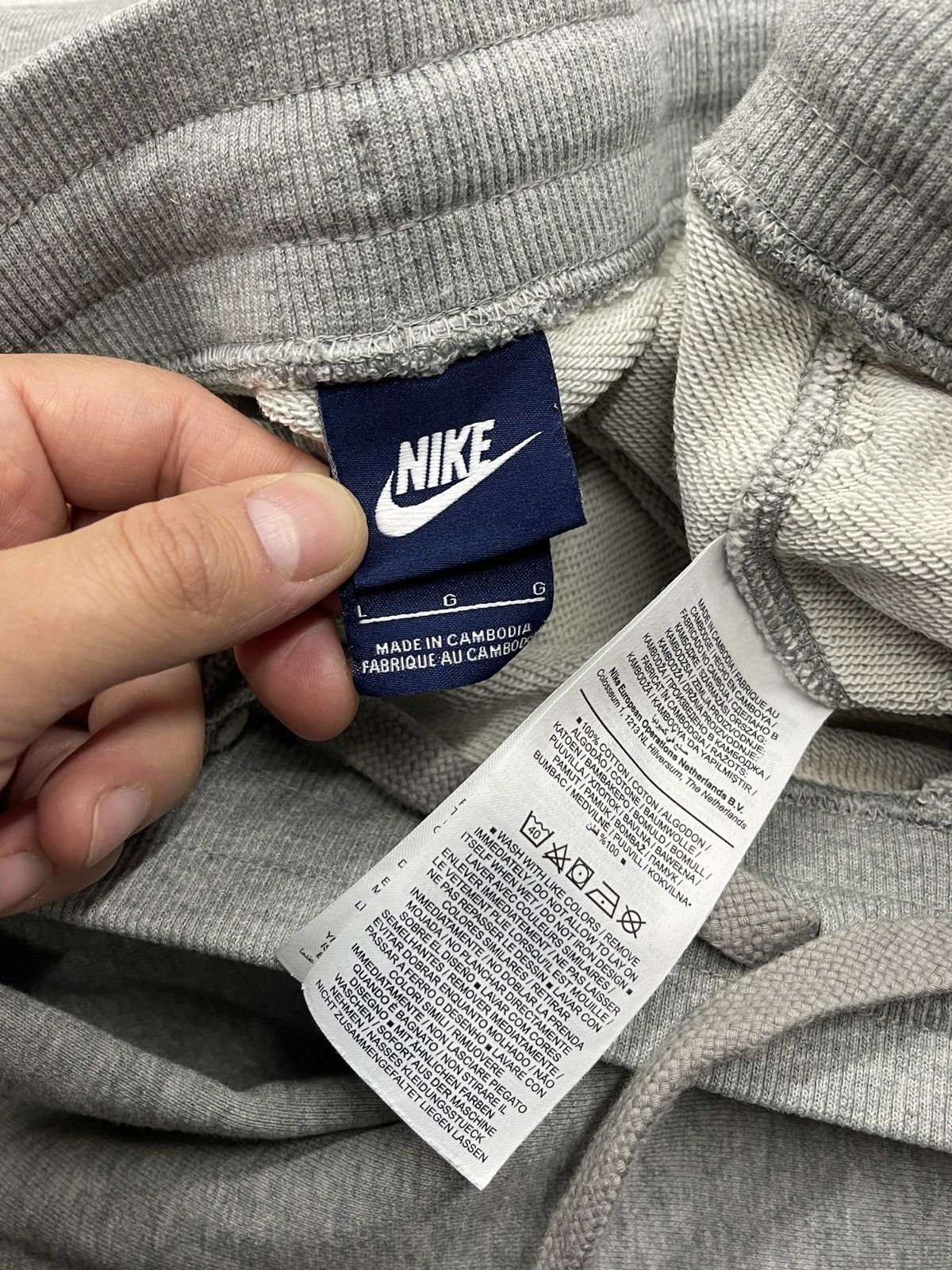 Nike Mens Nike Basic Grey Sweatpants Drill Y2K ACG TECH Size US 34 / EU 50 - 7 Thumbnail