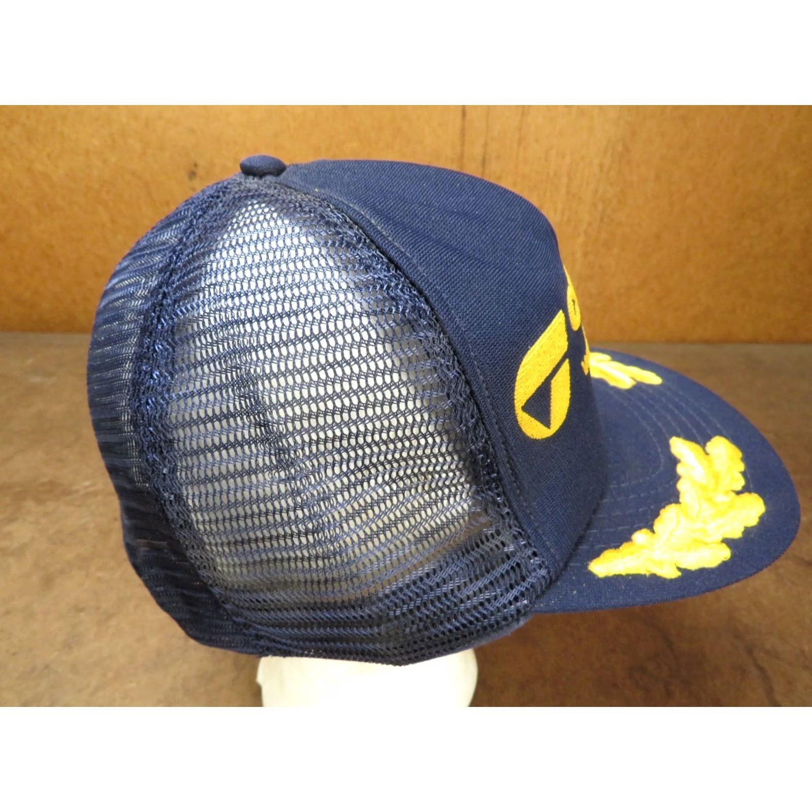 Vintage VINTAGE Cyanamid Snapback Hat Blue Gold Made in USA One Size Mens Size ONE SIZE - 4 Thumbnail