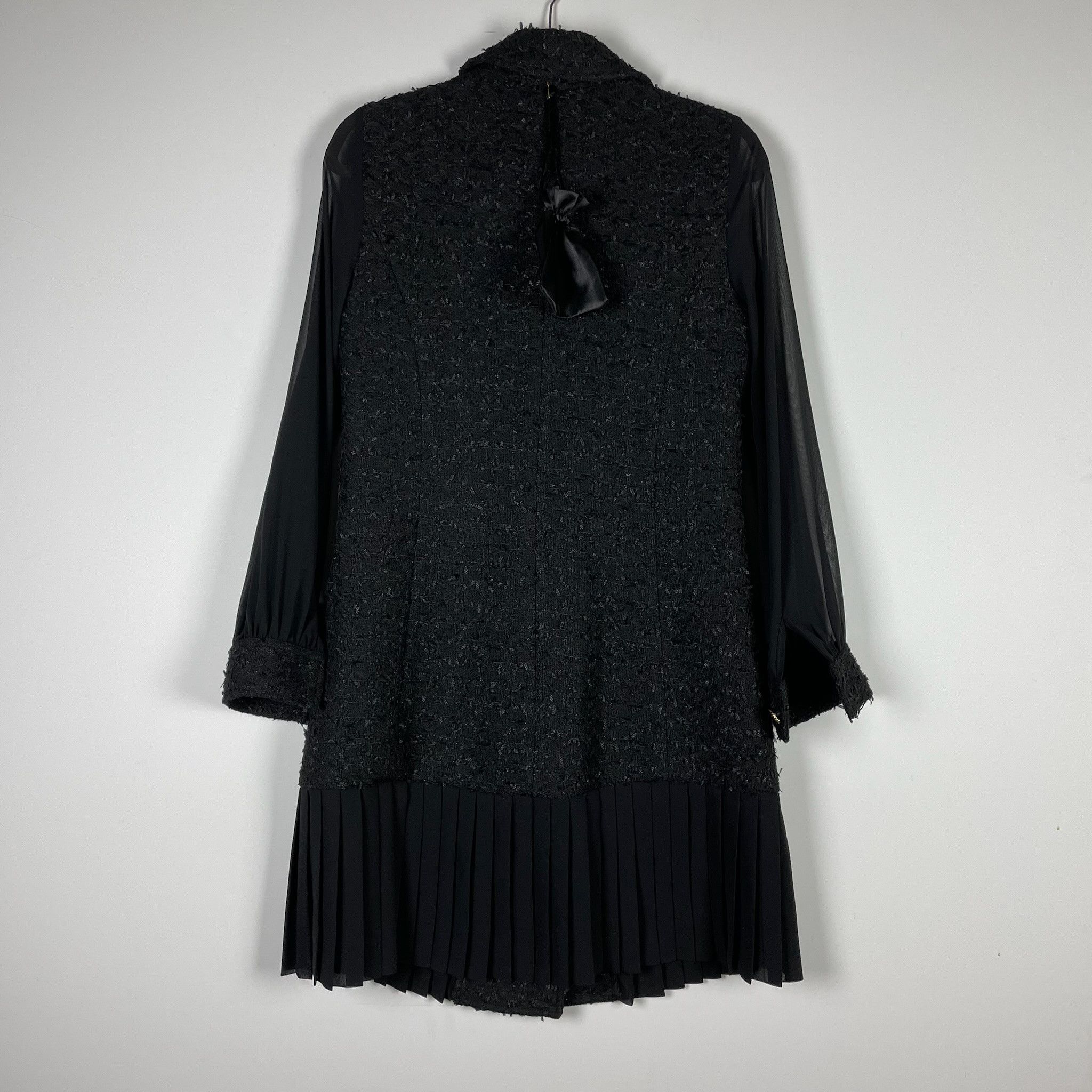 Other NEW Edward Achour Paris Tweed Boucle Sheer Size S / US 4 / IT 40 - 4 Thumbnail