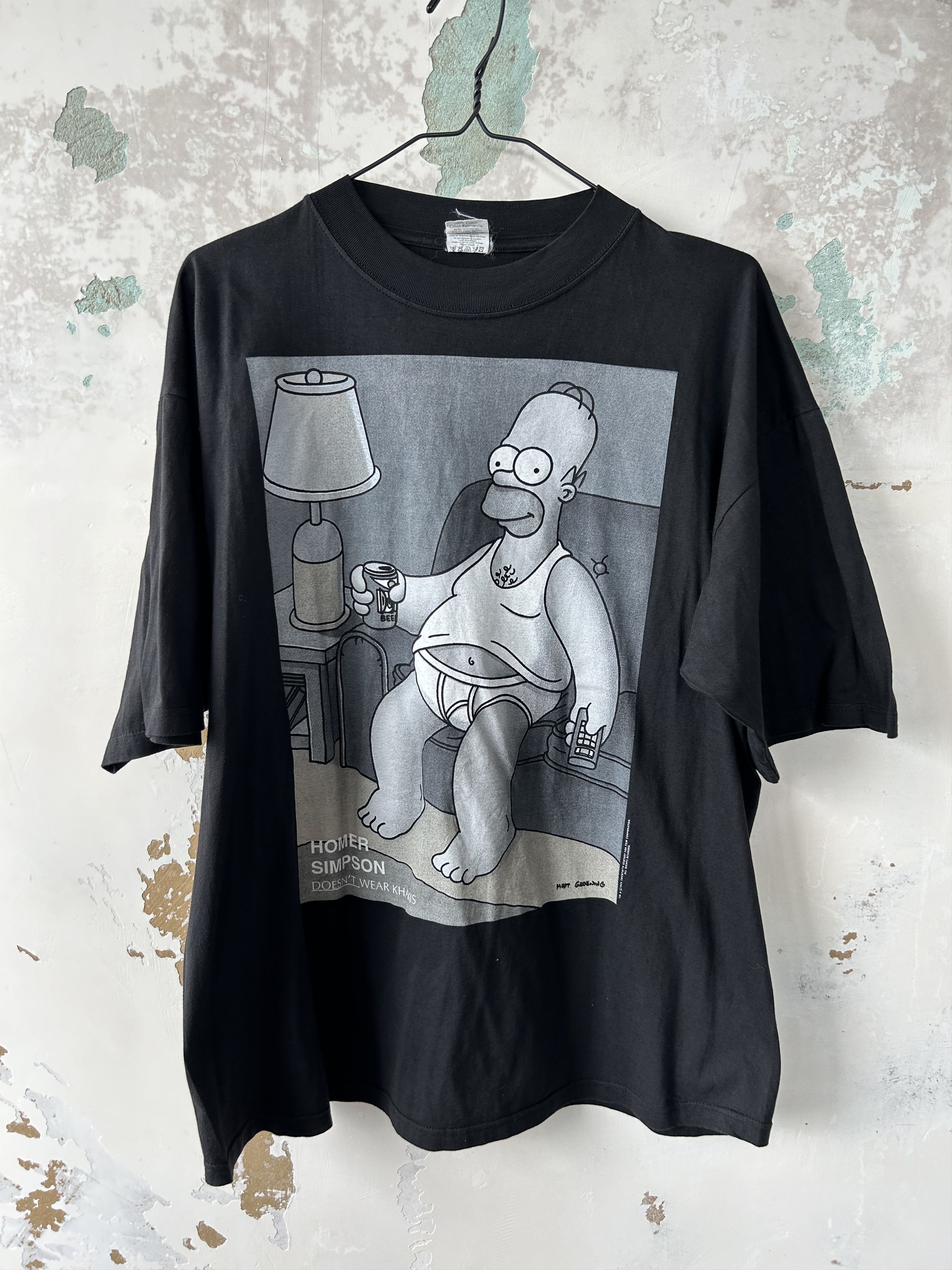 The Simpsons The Simpsons 90s vinatge tee t shirt Size US XL / EU 56 / 4 - 1 Thumbnail