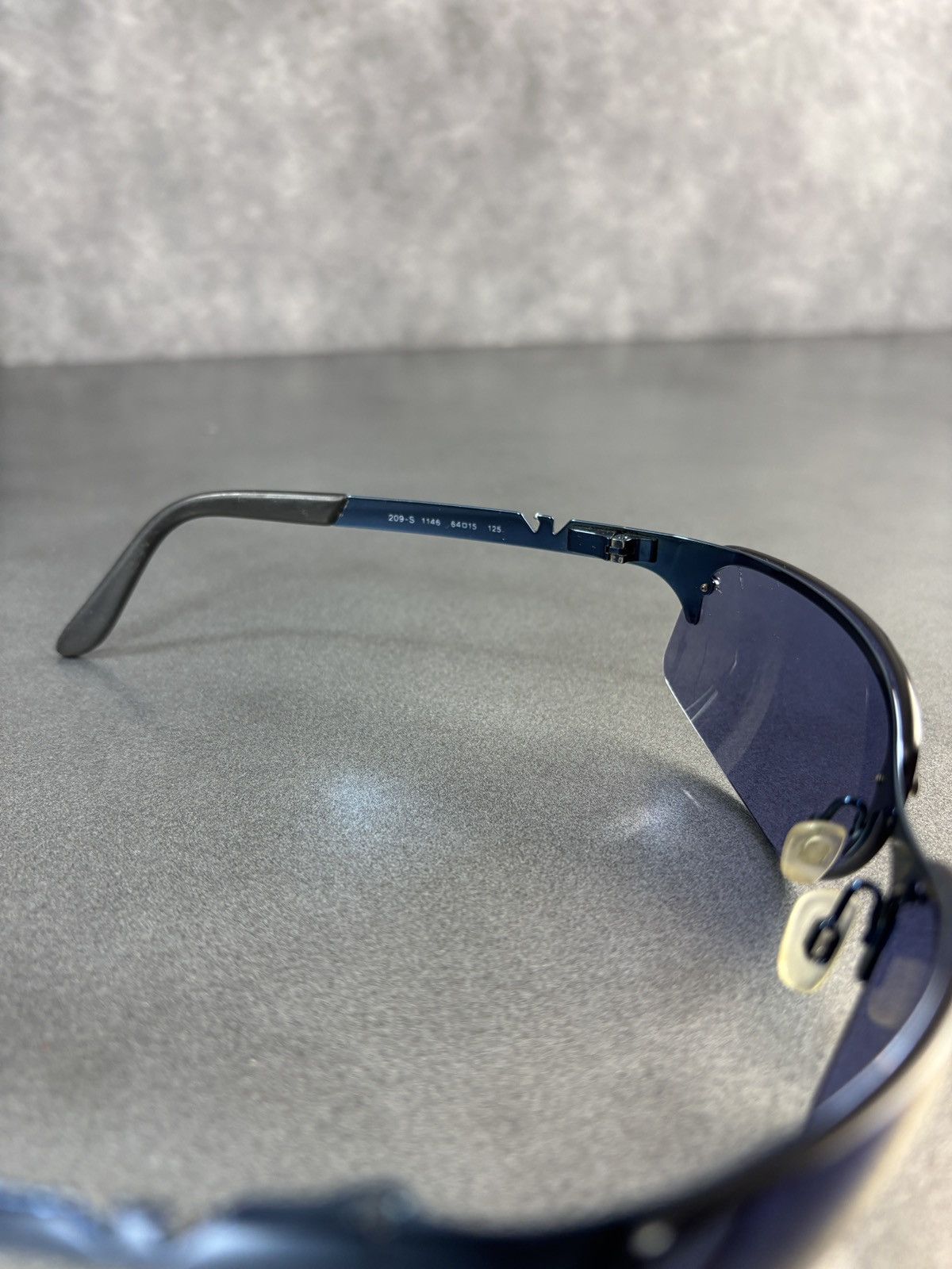 Emporio Armani × Vintage 2000s Emporio Armani Sunglasses Vintage Sporty Metal Wrap Size ONE SIZE - 15 Thumbnail