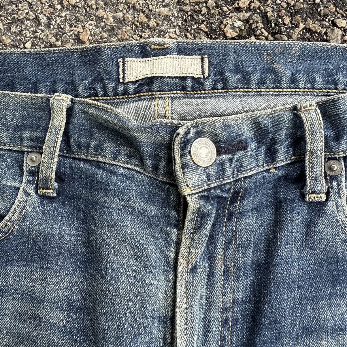 Jean VINTAGE JAPAN SELVEGE DENIM SLIM FADED RIPPEP JEAN PANTS Size US 35 - 5 Thumbnail