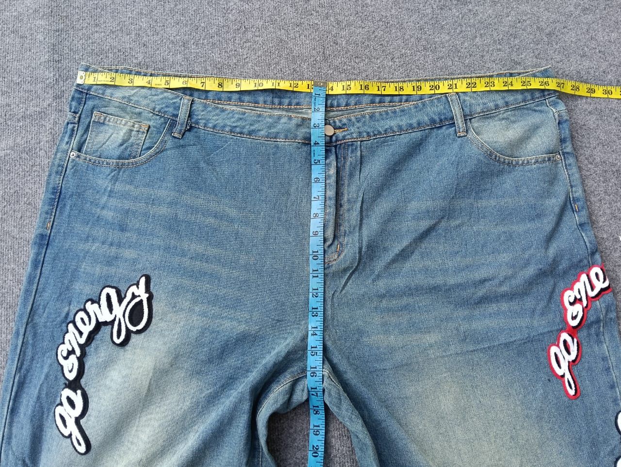 Shein Manfinity Patches Pants size 53 – bold streetwear (32) Size US 44 / EU 60 - 8 Thumbnail