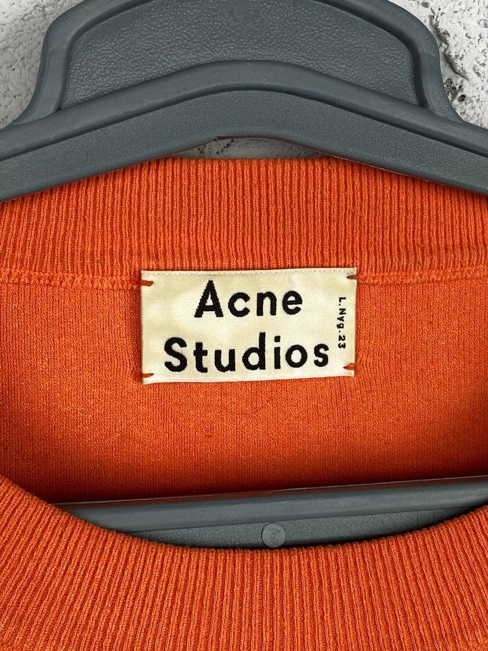 Acne Studios Acne Studios Oversized Zip Sweatshirt Peach Size XS Size XS / US 0-2 / IT 36-38 - 6 Thumbnail