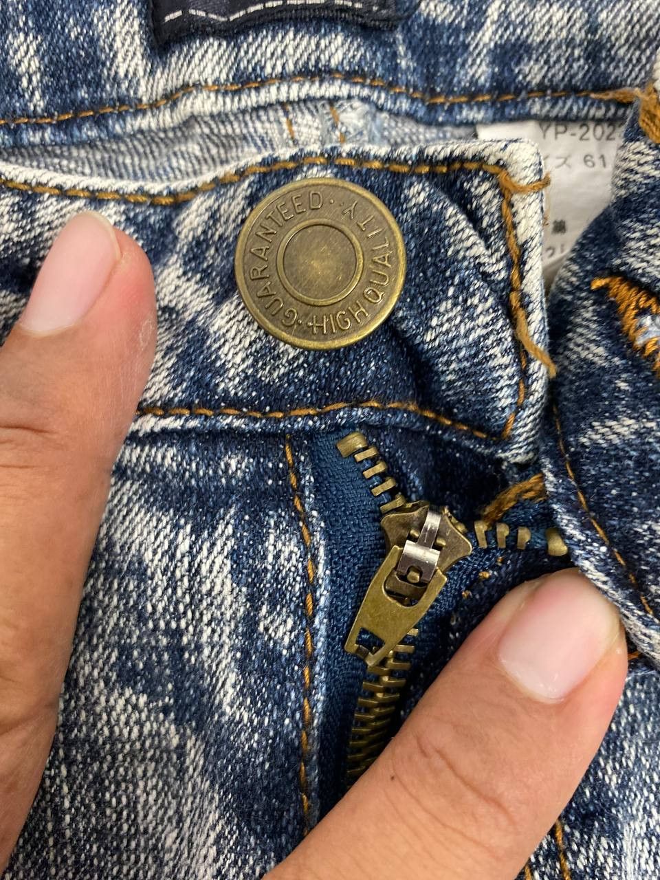 Japanese Brand japanese brand acid wash bootcut flare denim Size 29" - 11 Thumbnail