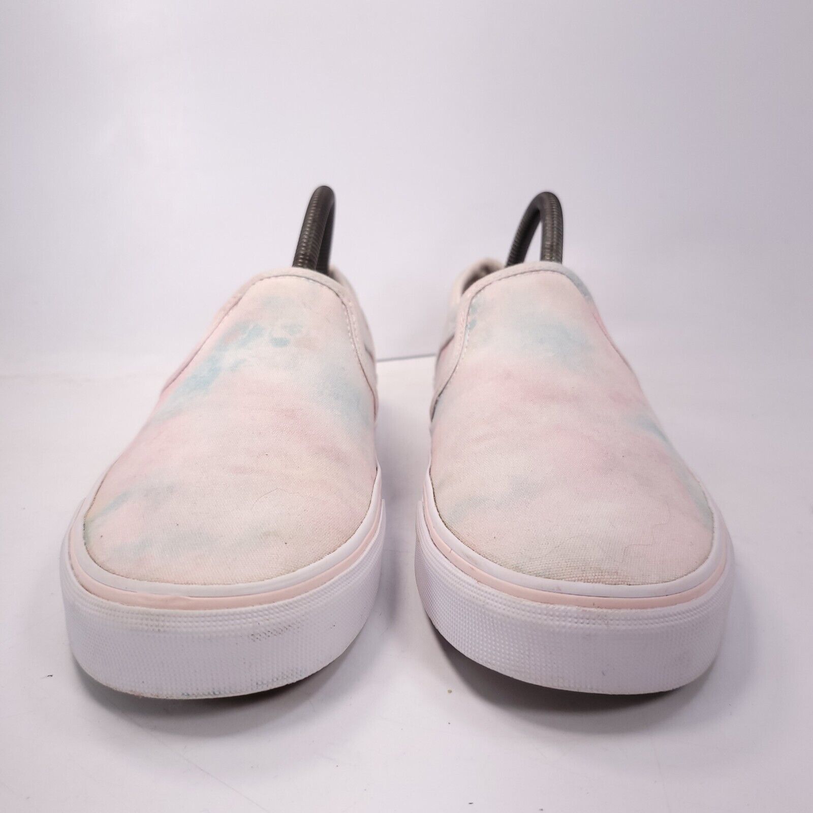 Vans Vans Off the Wall Shoe Womens Size 8.5 721356 Pink White Size US 8.5 / IT 38.5 - 2 Thumbnail