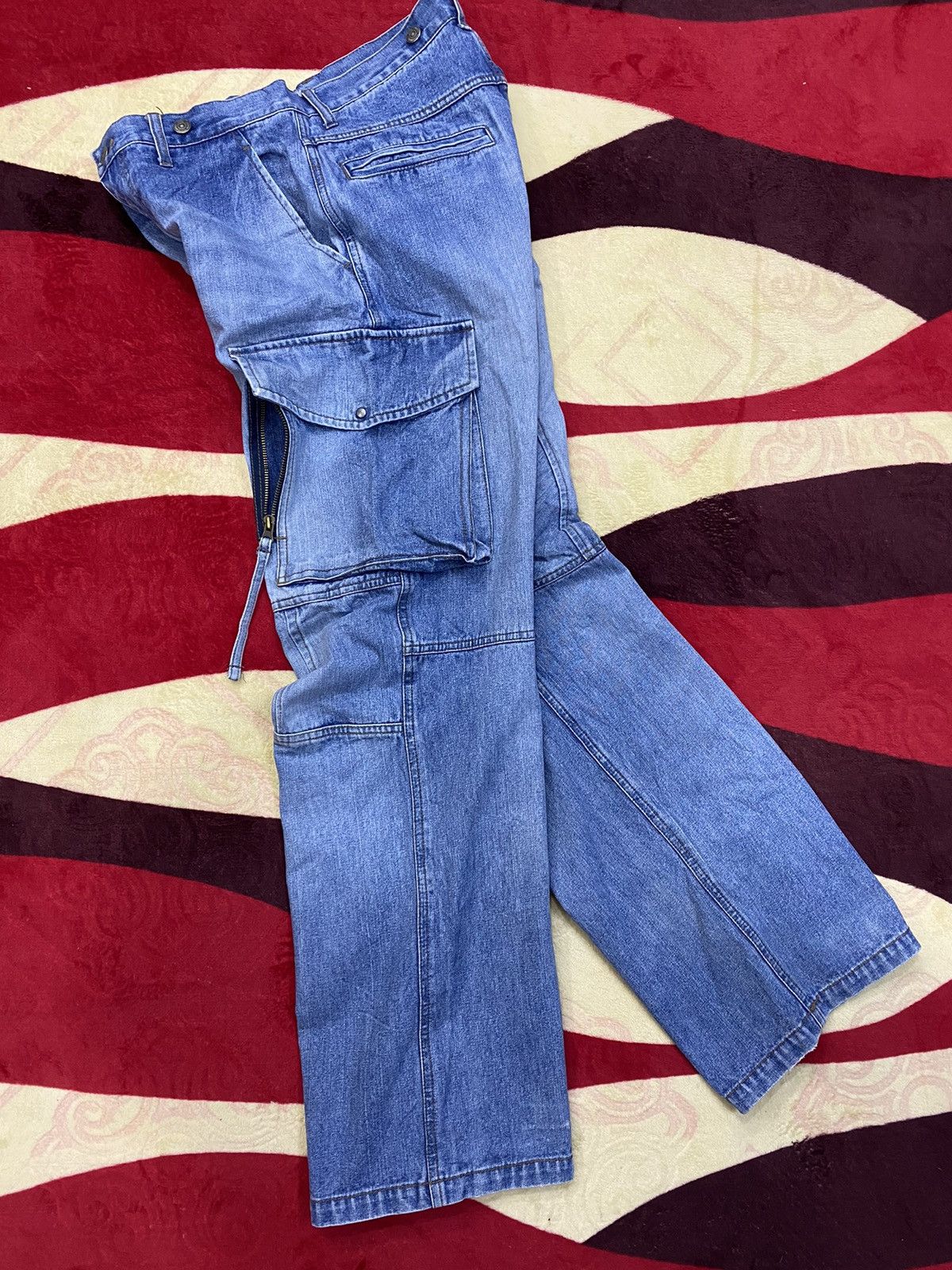 PPFM 🔥 Super Rare 🔥Vintage PPFM Bondage Tactical Pants Size US 33 - 12 Thumbnail