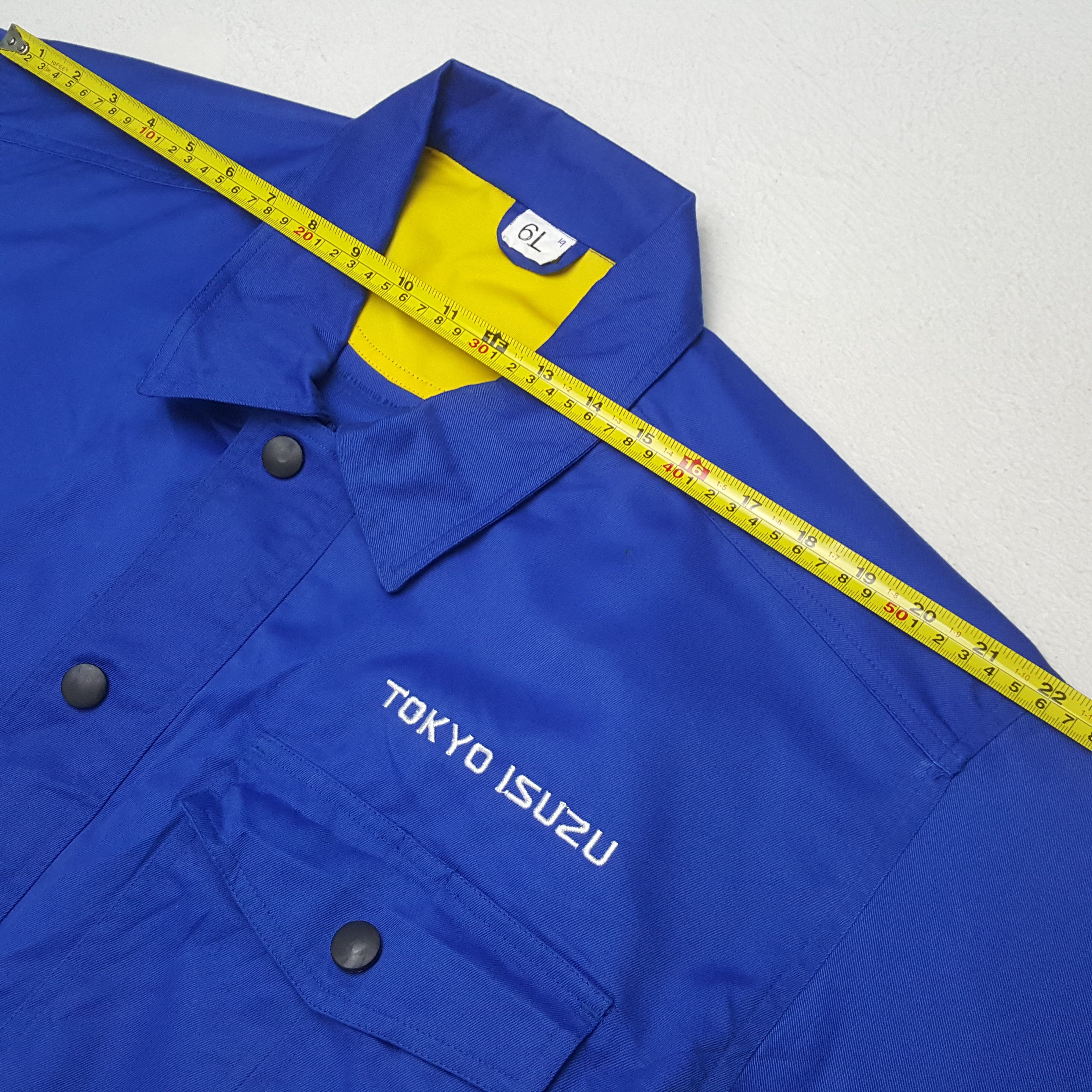 Vintage Isuzu Japanese Brand Workwear Jacket C300N11 Size US L / EU 52-54 / 3 - 5 Thumbnail