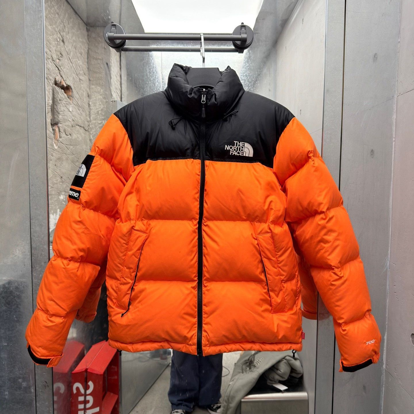 The North Face The North Face Collab Orange Heavy Coat M Men Size US M / EU 48-50 / 2 - 1 Thumbnail