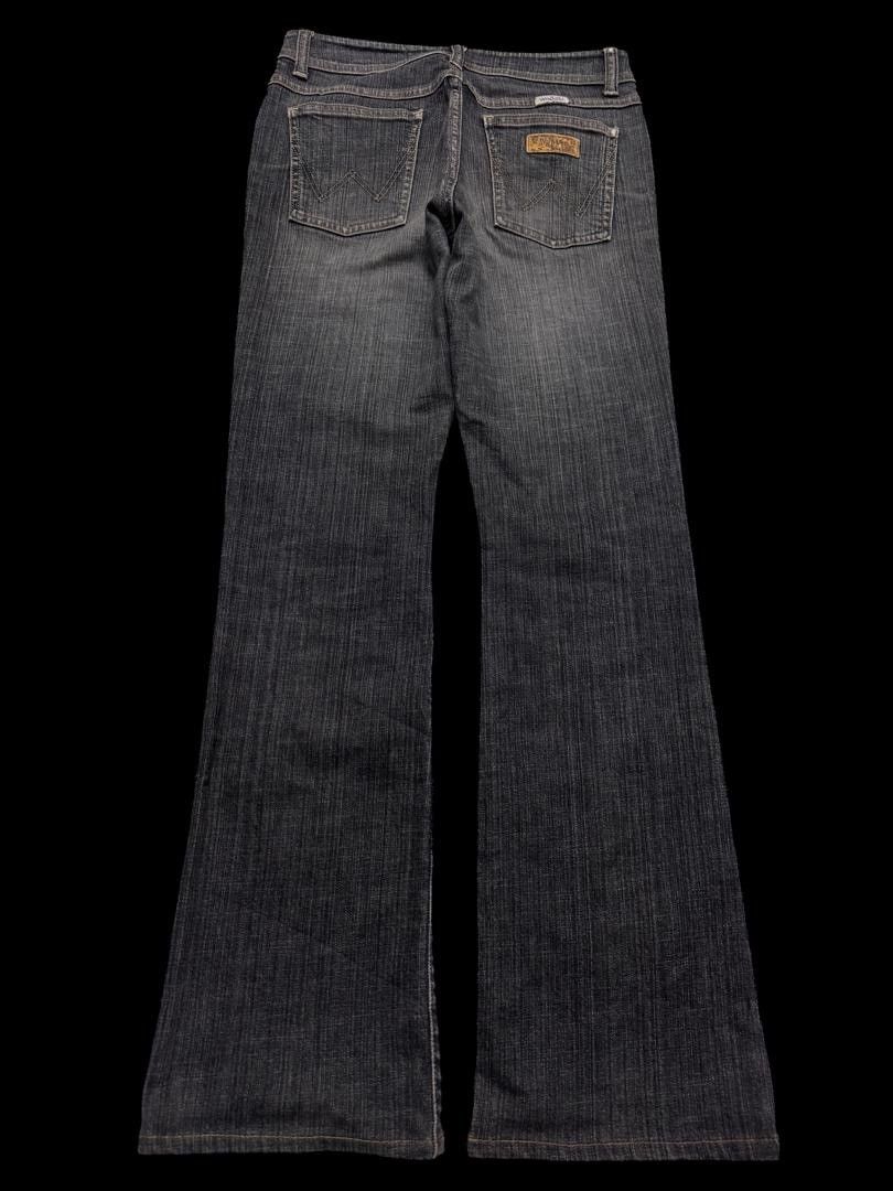 Tornado Mart FLARED 90’s Style Wrangler Buffalo Mudwash Western Jeans Size US 27 - 2 Thumbnail