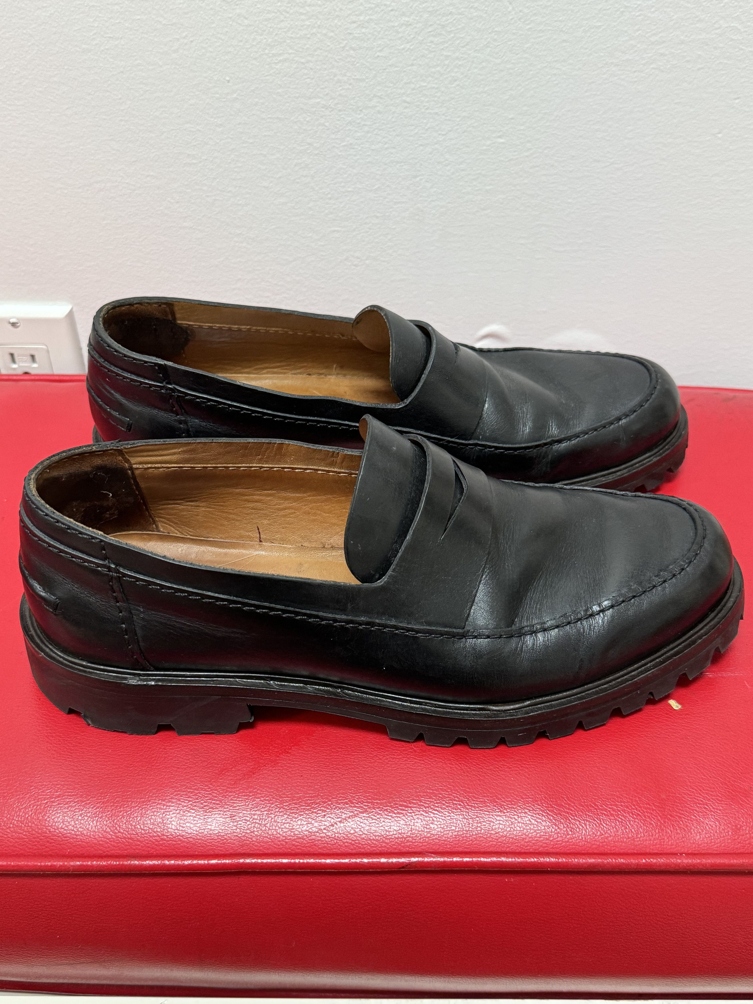 A.P.C. Lugged Penny Loafers w/ Vibram sole Size US 10.5 / EU 43-44 - 2 Thumbnail