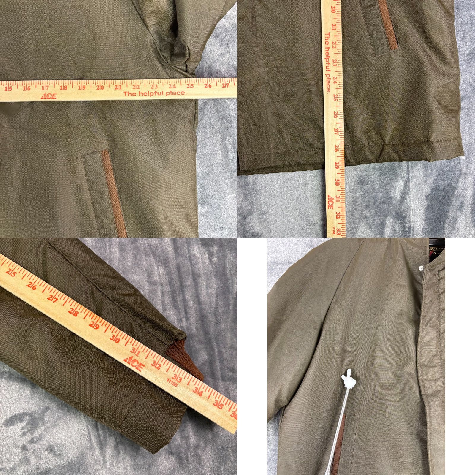 Sears VTG Sears The Men’s Store Corduroy Jacket Olive Green Lined Sherpa 44 Regular Size US S / EU 44-46 / 1 - 8 Thumbnail