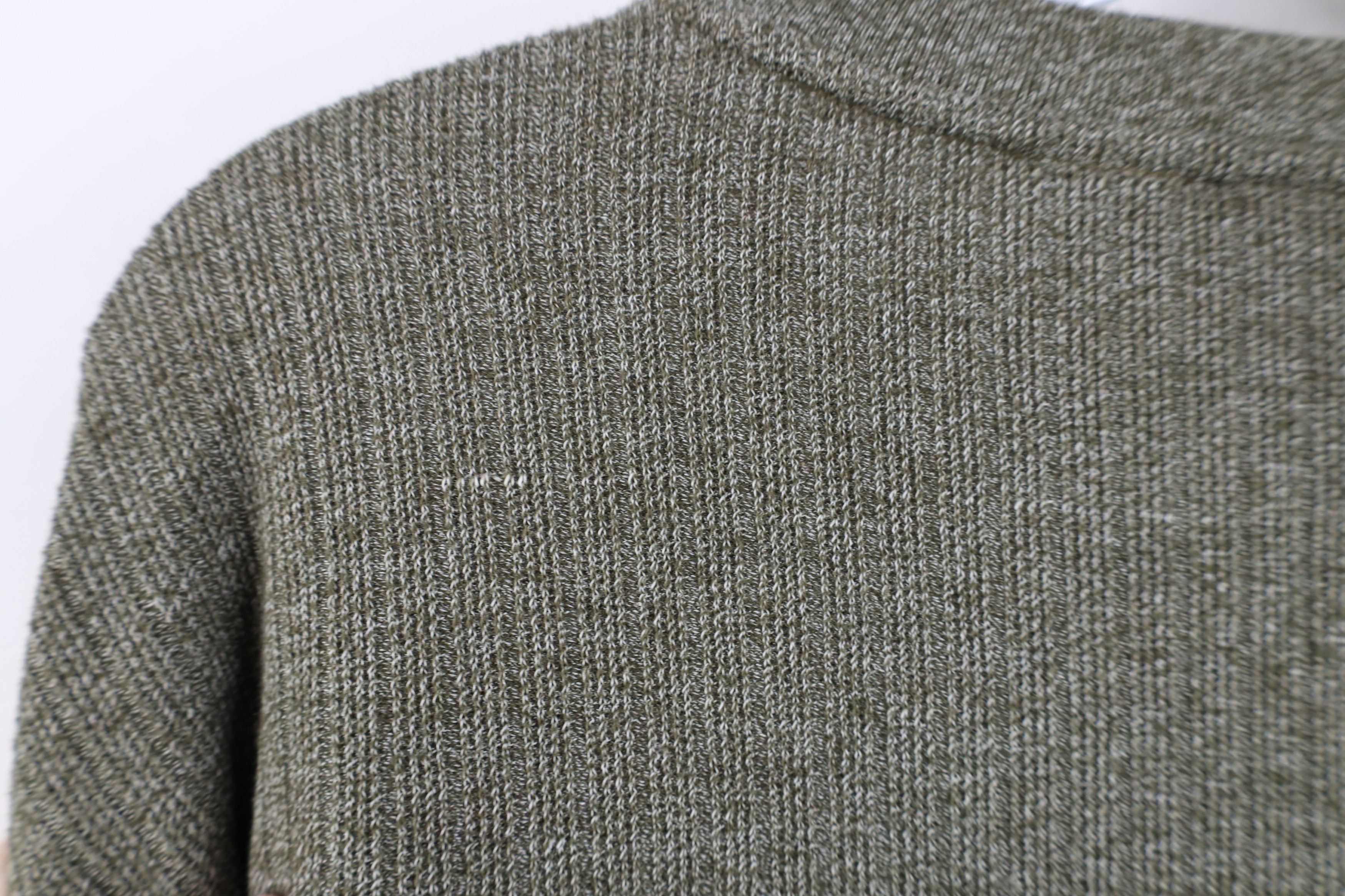 Vintage Vintage 90s Streetwear Ribbed Long Sleeve Henley T-Shirt Size US XL / EU 56 / 4 - 7 Thumbnail