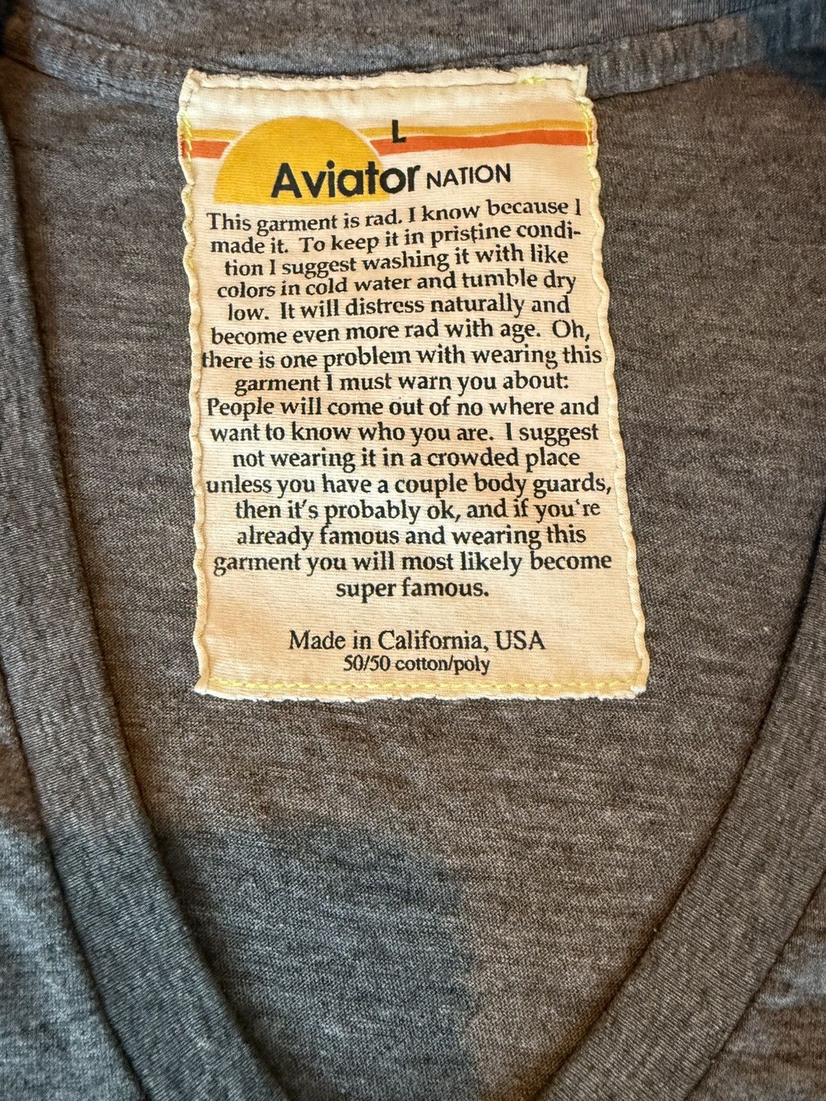 Aviator Nation Aviator Nation Vintage Size US L / EU 52-54 / 3 - 3 Thumbnail