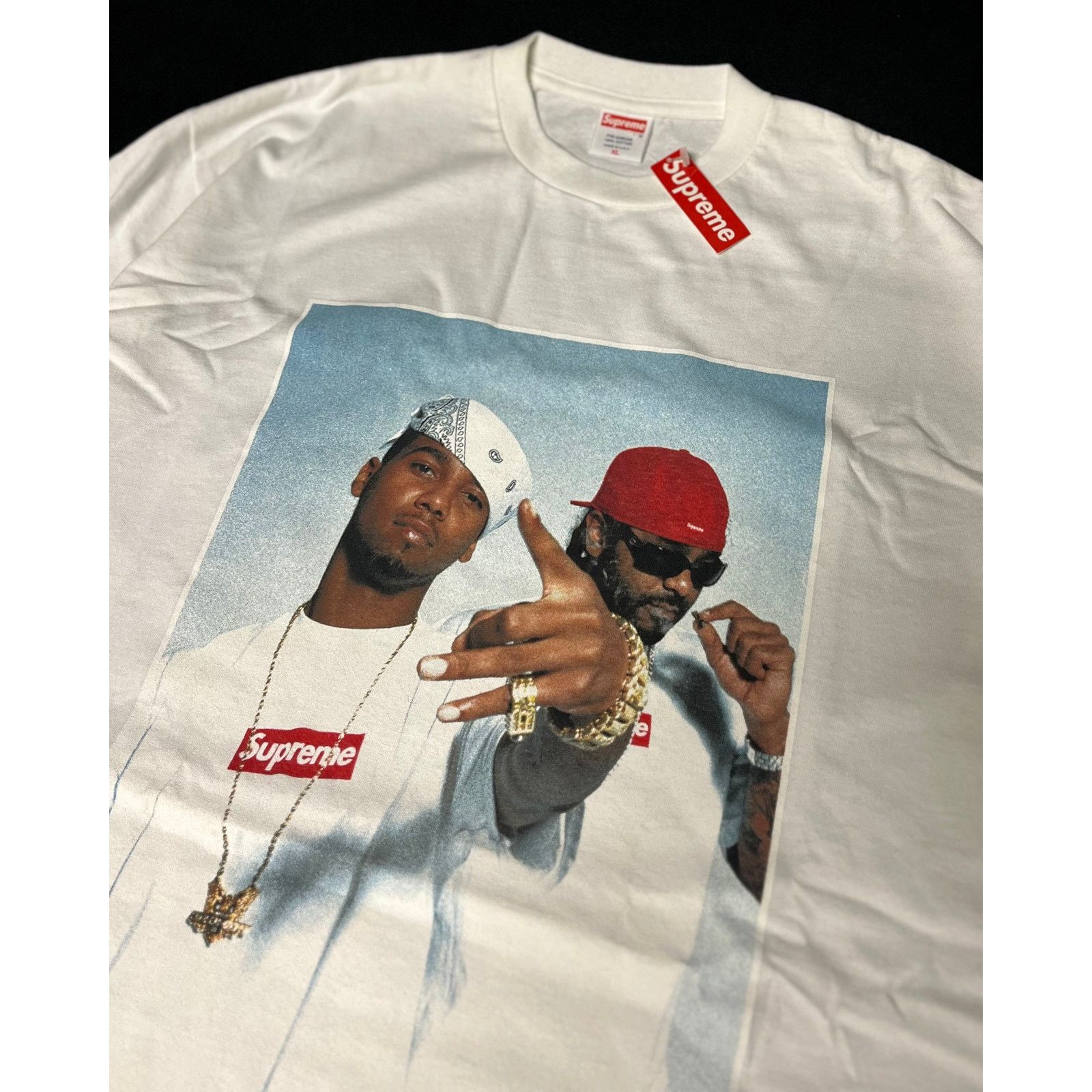 Supreme 2006 Supreme Dipset White Photo Tee Size US XL / EU 56 / 4 - 6 Thumbnail