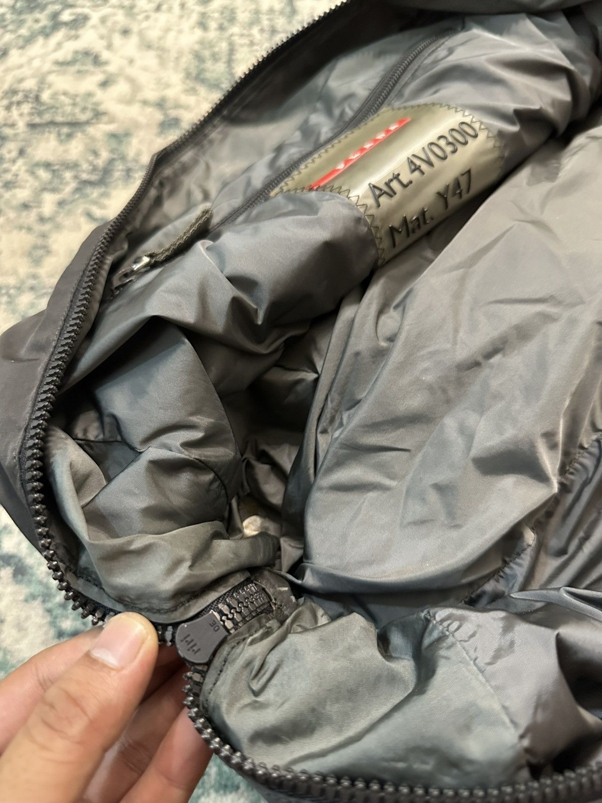Prada S/S 2000 Prada Sport Tessuto Nylon Bosto/Travel Bag Size ONE SIZE - 12 Thumbnail