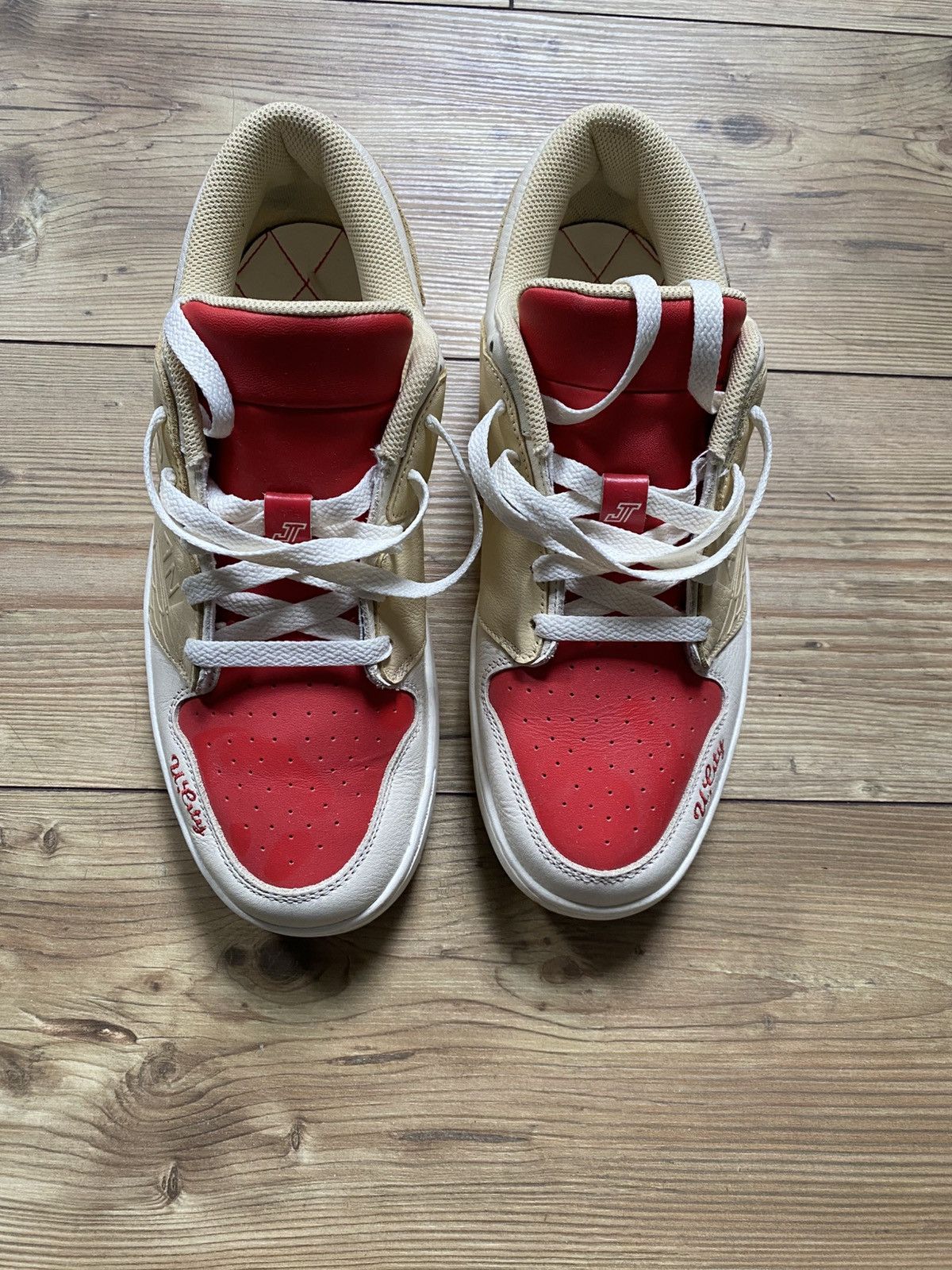 Jordan Brand × Nike Jordan Retro 1 Low Jayson Tatum Size US 11.5 / EU 44-45 - 3 Thumbnail