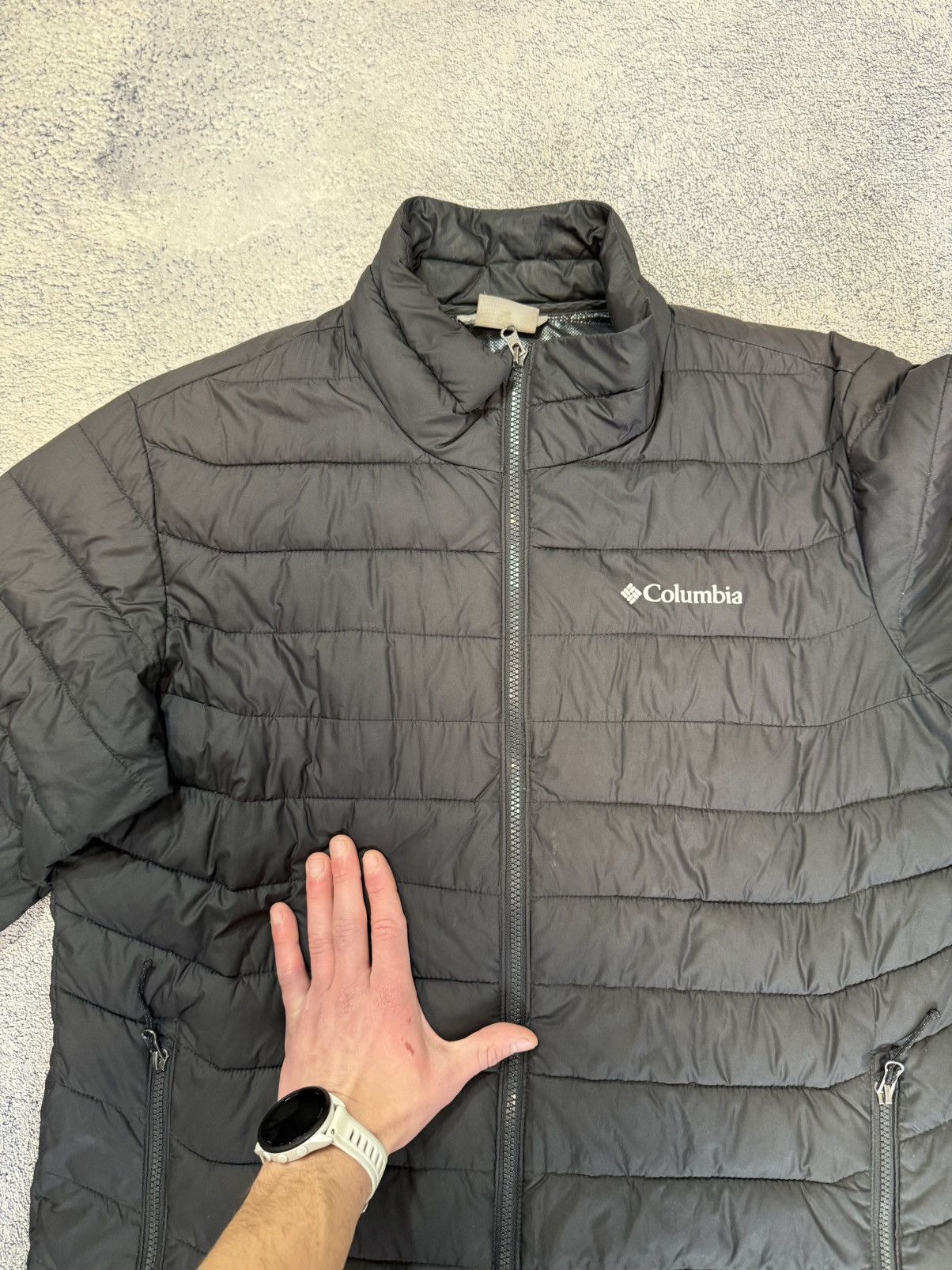 Columbia Columbia Powder Lite Jacket Black L Omni-Heat Puffer Zip Men Size US L / EU 52-54 / 3 - 17 Thumbnail