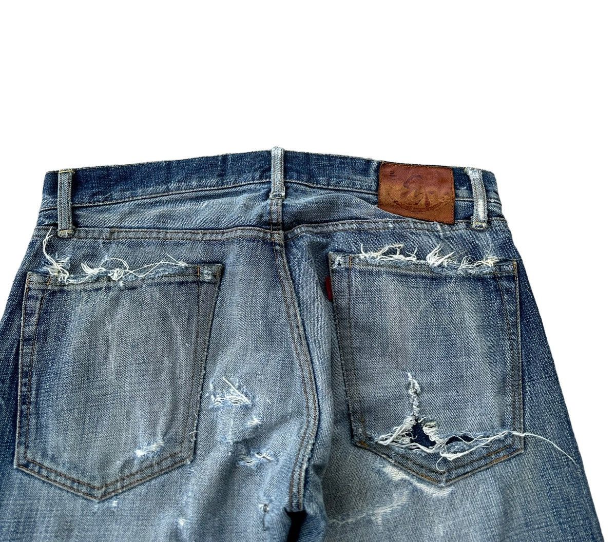 Eternal × Japanese Brand Vintage Eternal distressed denim jeans Size US 33 - 7 Thumbnail