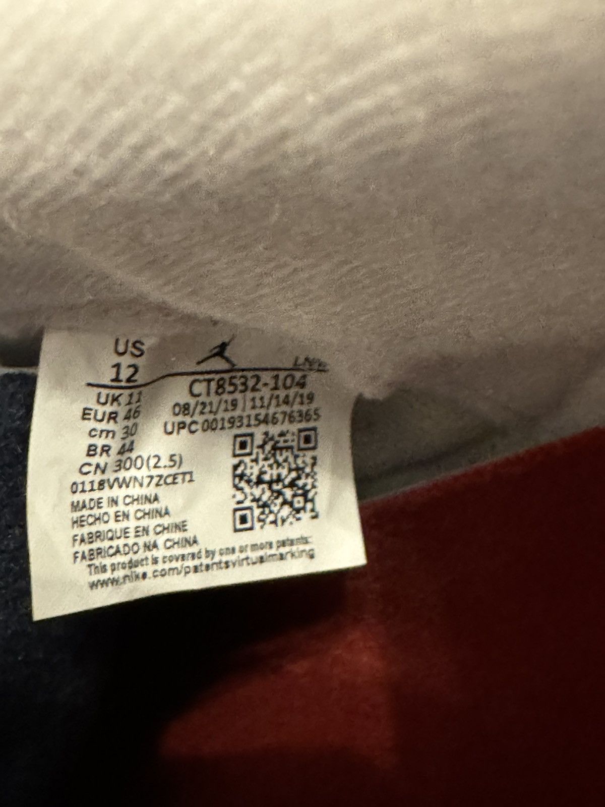 Jordan Brand Jordan 3 Retro UNC (2020) Size US 12 / EU 45 - 6 Thumbnail