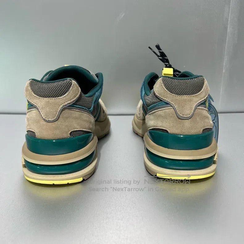 Louis Vuitton Louis Vuitton Trail Grey-Green Sneakers Size US 8.5 / EU 41-42 - 7 Thumbnail