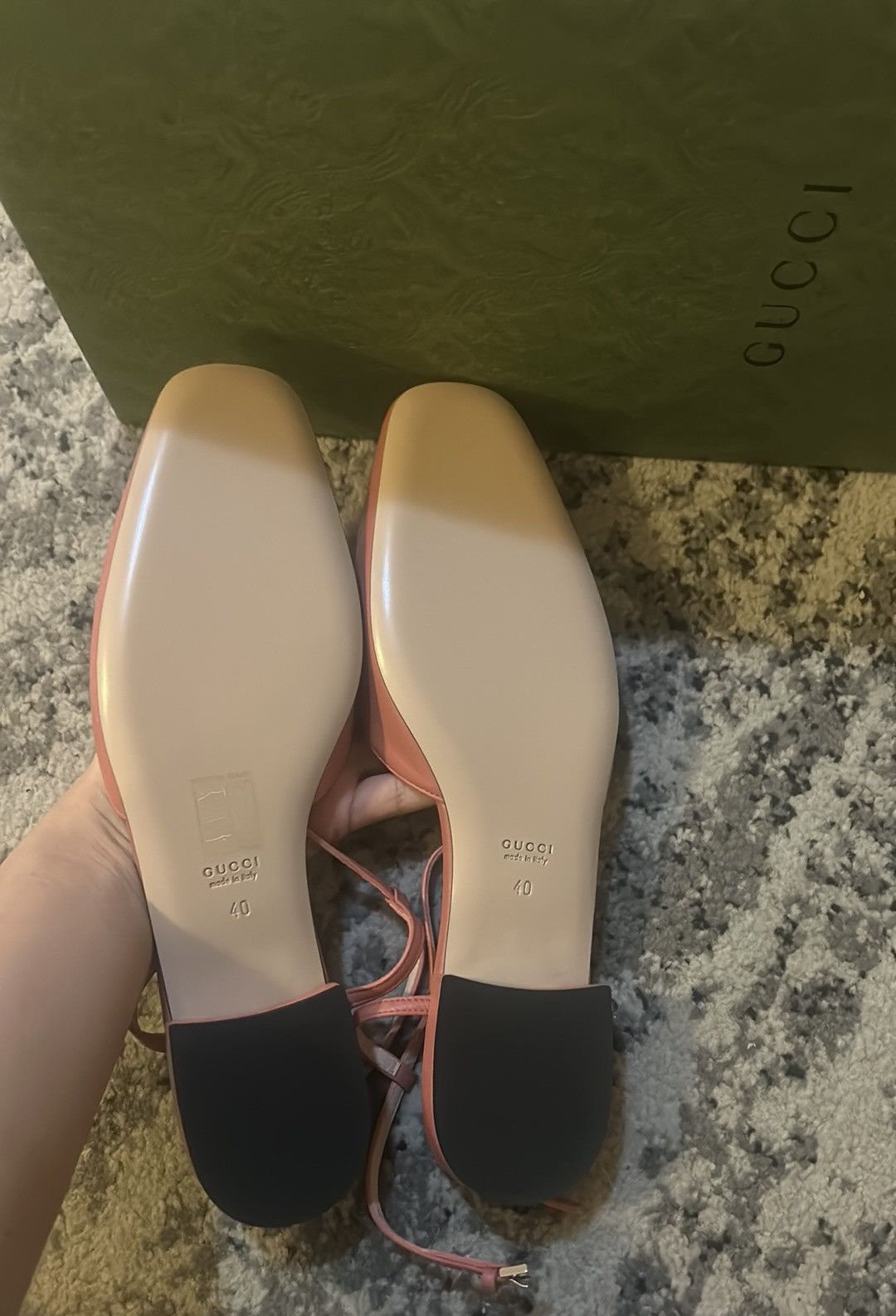 Gucci Gucci Double G Leather T-Strap ballerinas Ballet Flat Size US 10 / IT 40 - 6 Thumbnail