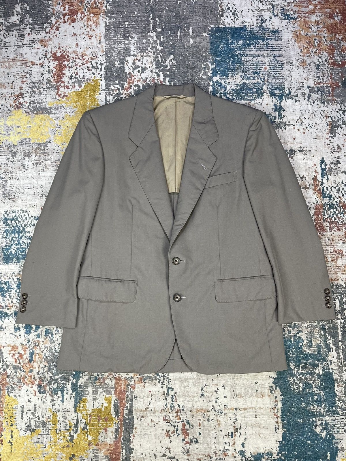 Balenciaga Balenciaga Single Breasted Double Slit Notch Lapel Blazer Size US S / EU 44-46 / 1 - 1 Thumbnail