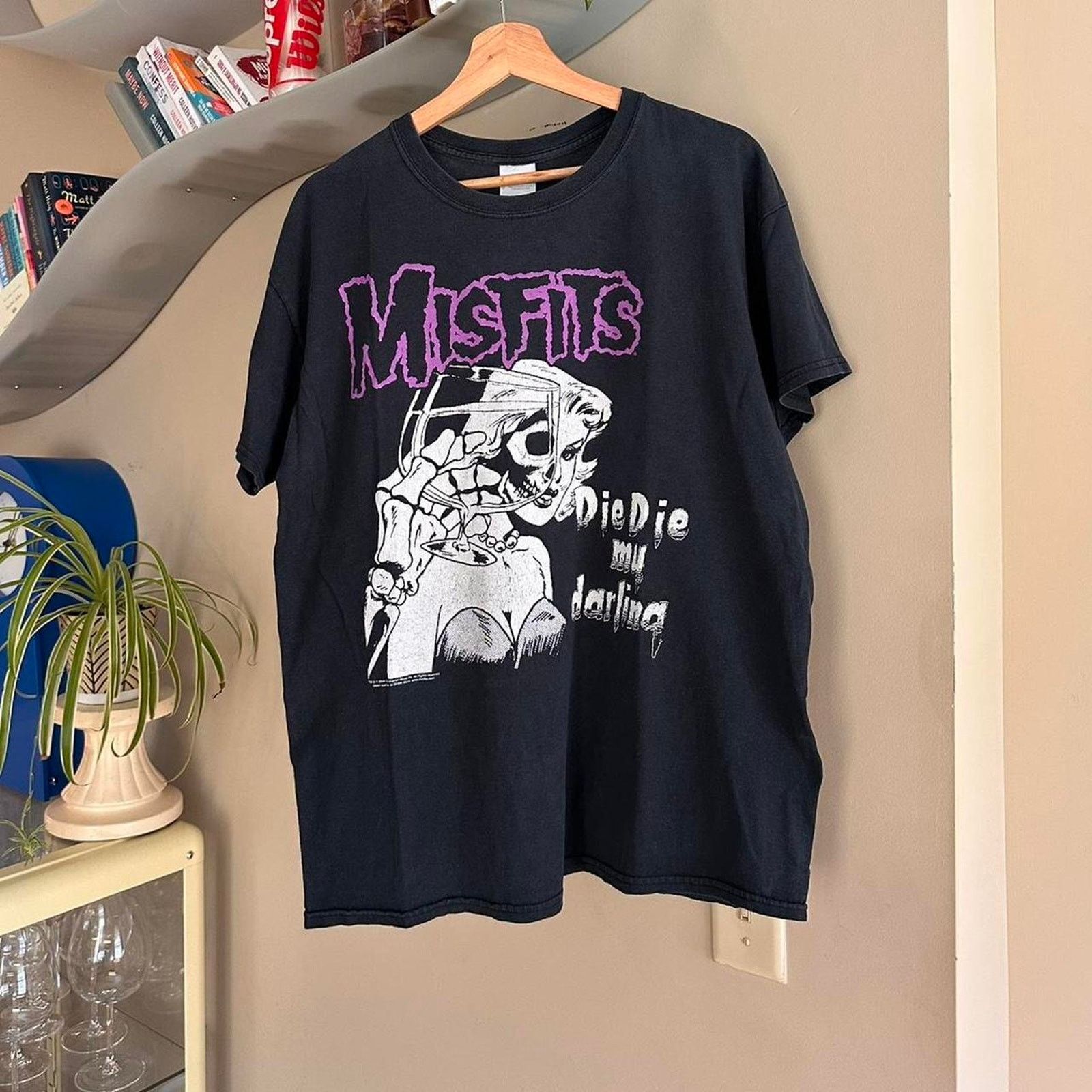 Band Tees × Misfits Vintage 2005 Misfits Band Shirt Size US L / EU 52-54 / 3 - 1 Thumbnail