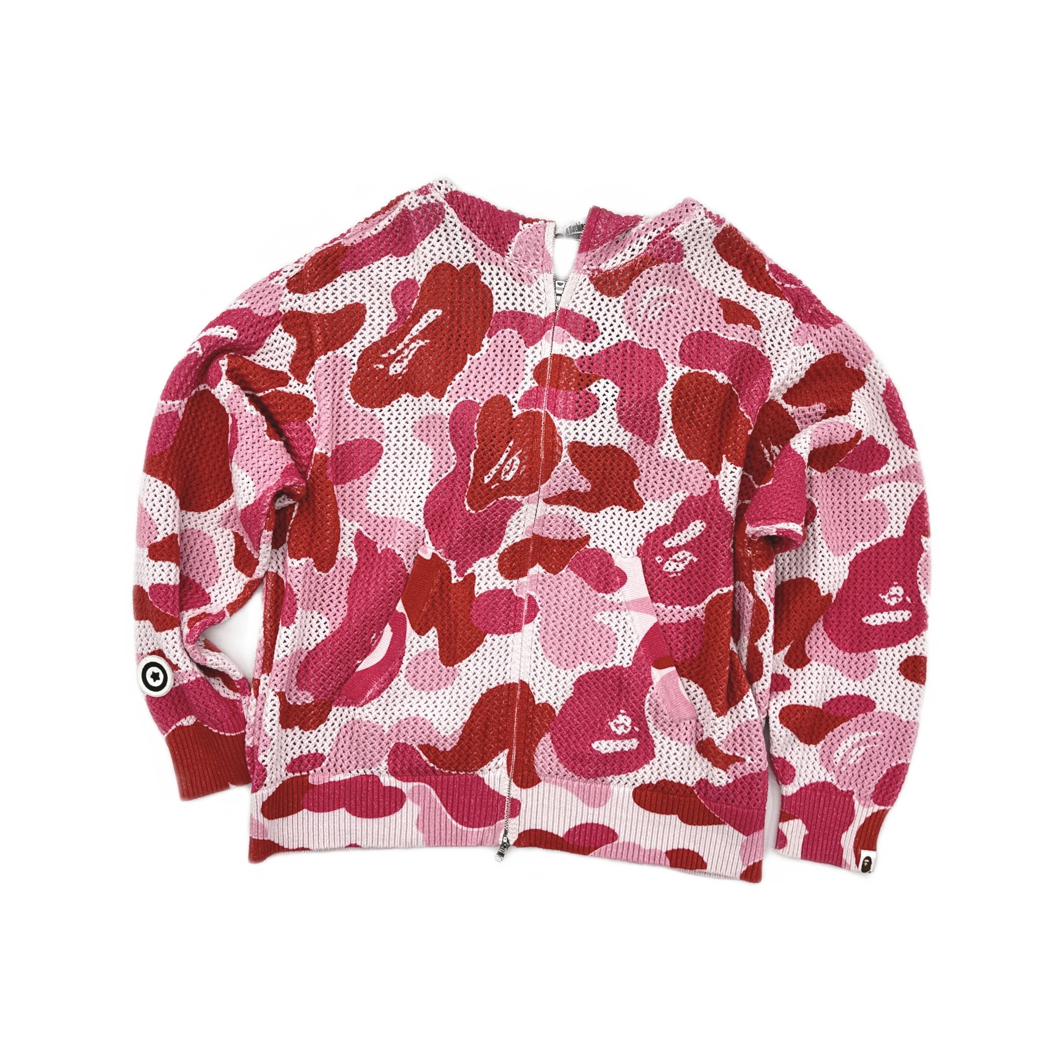 Bape A Bathing Ape ABC Camo Knit Shark Hoodie Size XL Size US XL / EU 56 / 4 - 1 Thumbnail