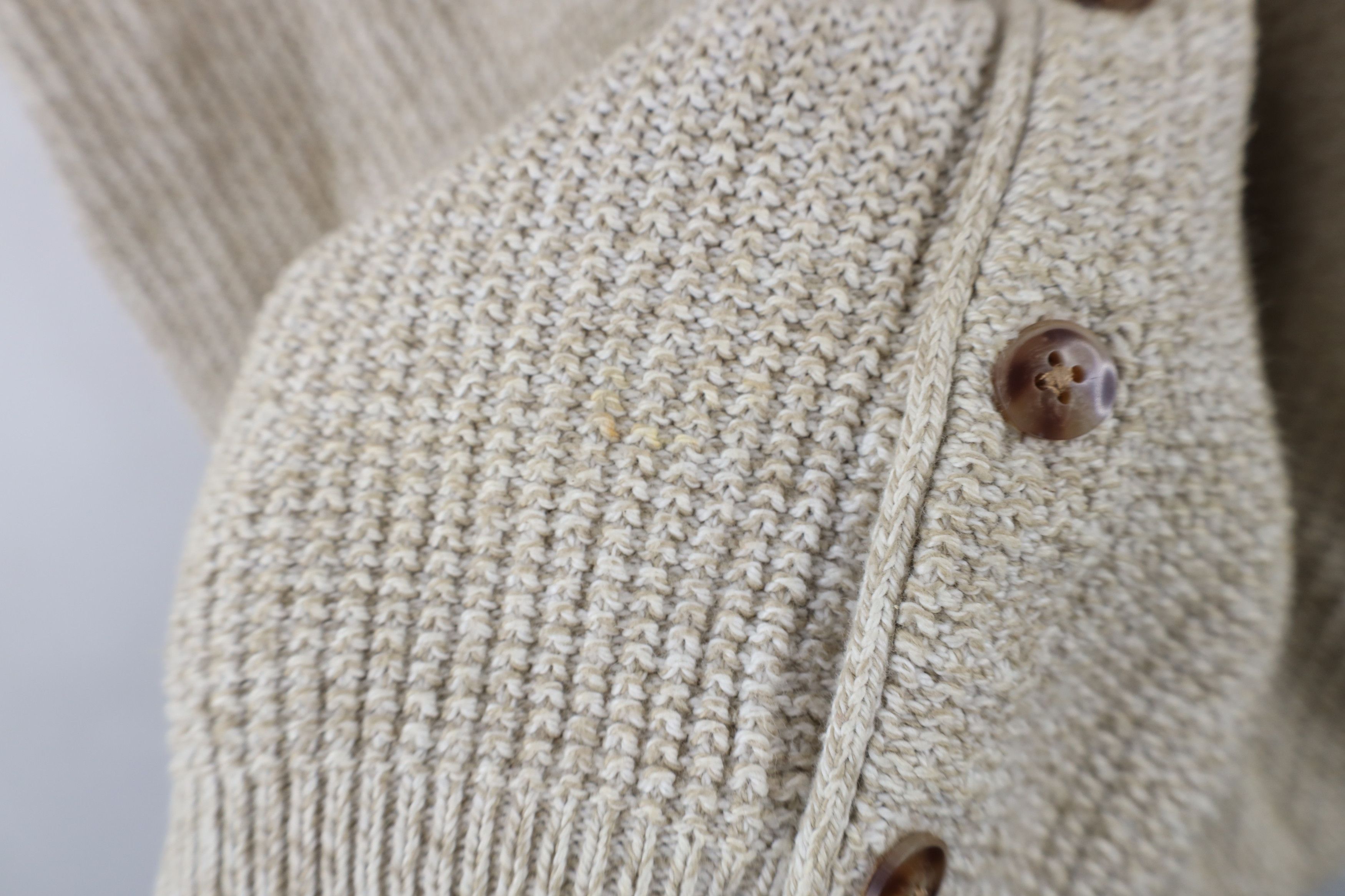 Eddie Bauer × Vintage Vintage 90s Eddie Bauer Thermal Cotton Knit Sweater Vest USA Size US L / EU 52-54 / 3 - 6 Thumbnail