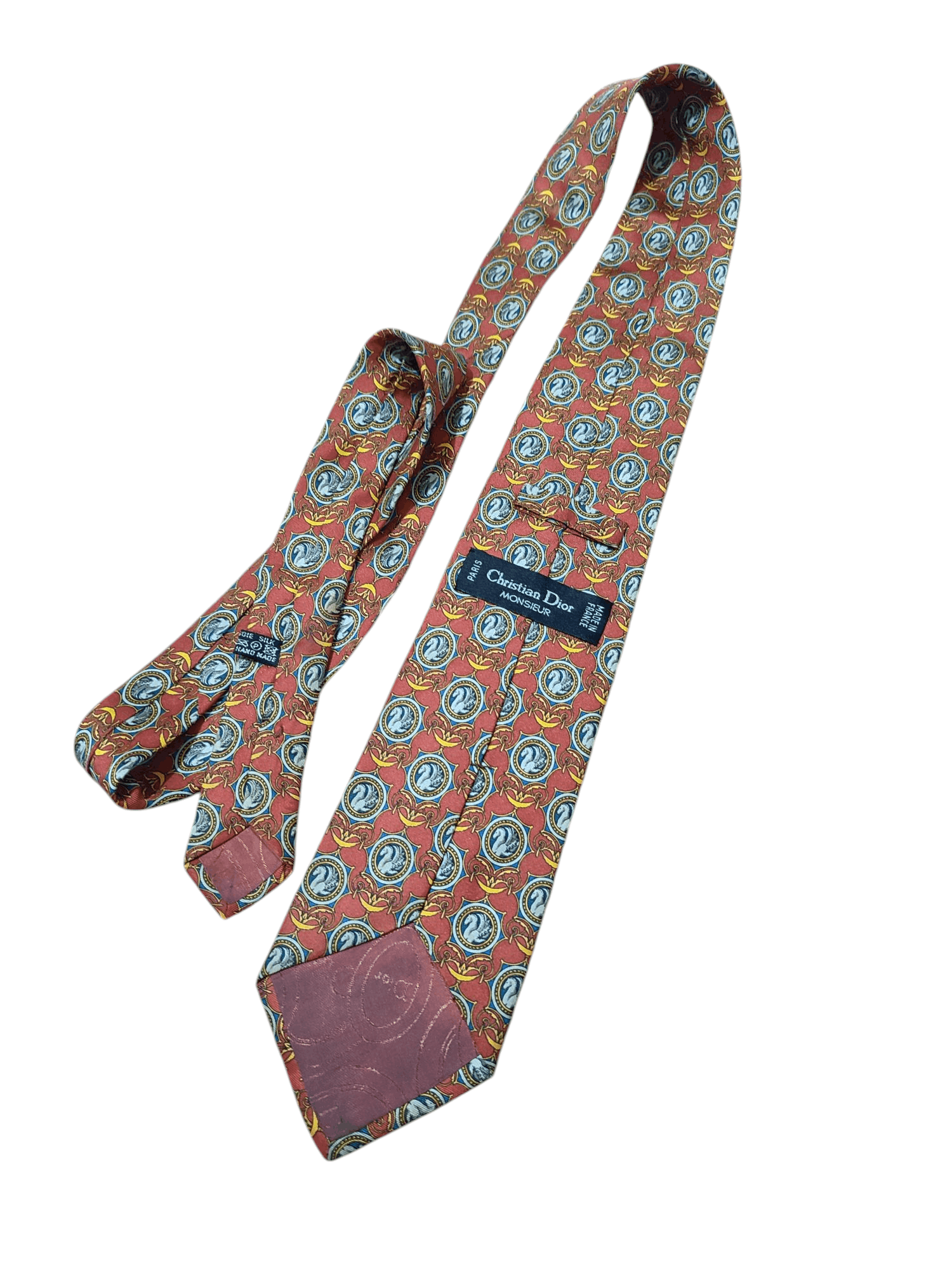 Christian Dior Monsieur Vintage Hermes Neck Tie Size ONE SIZE - 1 Thumbnail