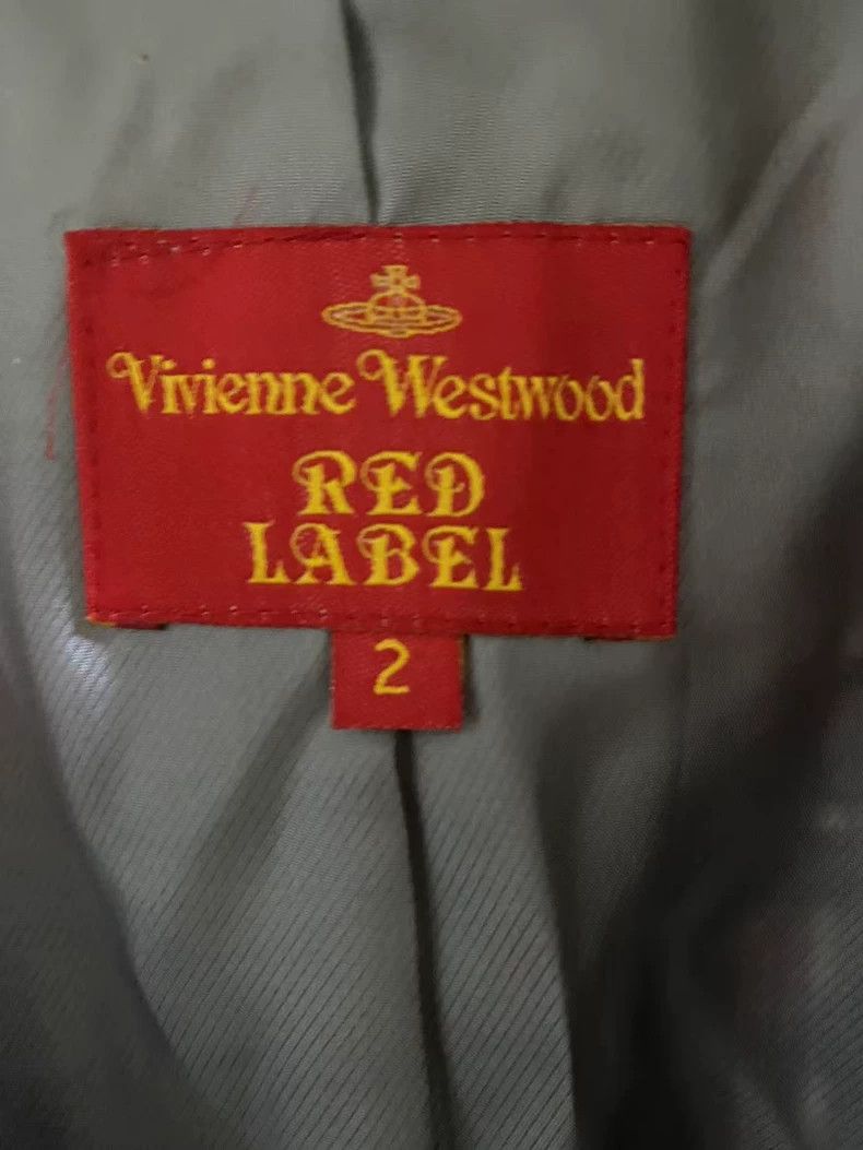Vivienne Westwood Vivienne Westwood Red and black graffiti on the suit Size M / US 6-8 / IT 42-44 - 6 Thumbnail