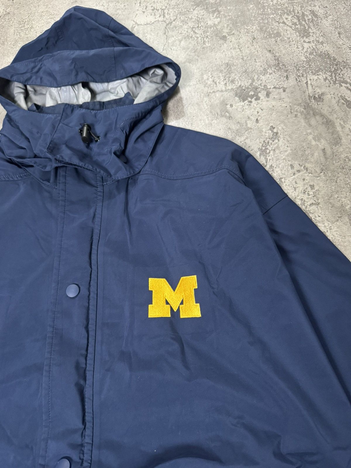 Nike NIKE X MICHIGAN WOLVERINES TEAM WINDBREAKER JACKET 🔥RARE🔥 Size US XL / EU 56 / 4 - 3 Thumbnail