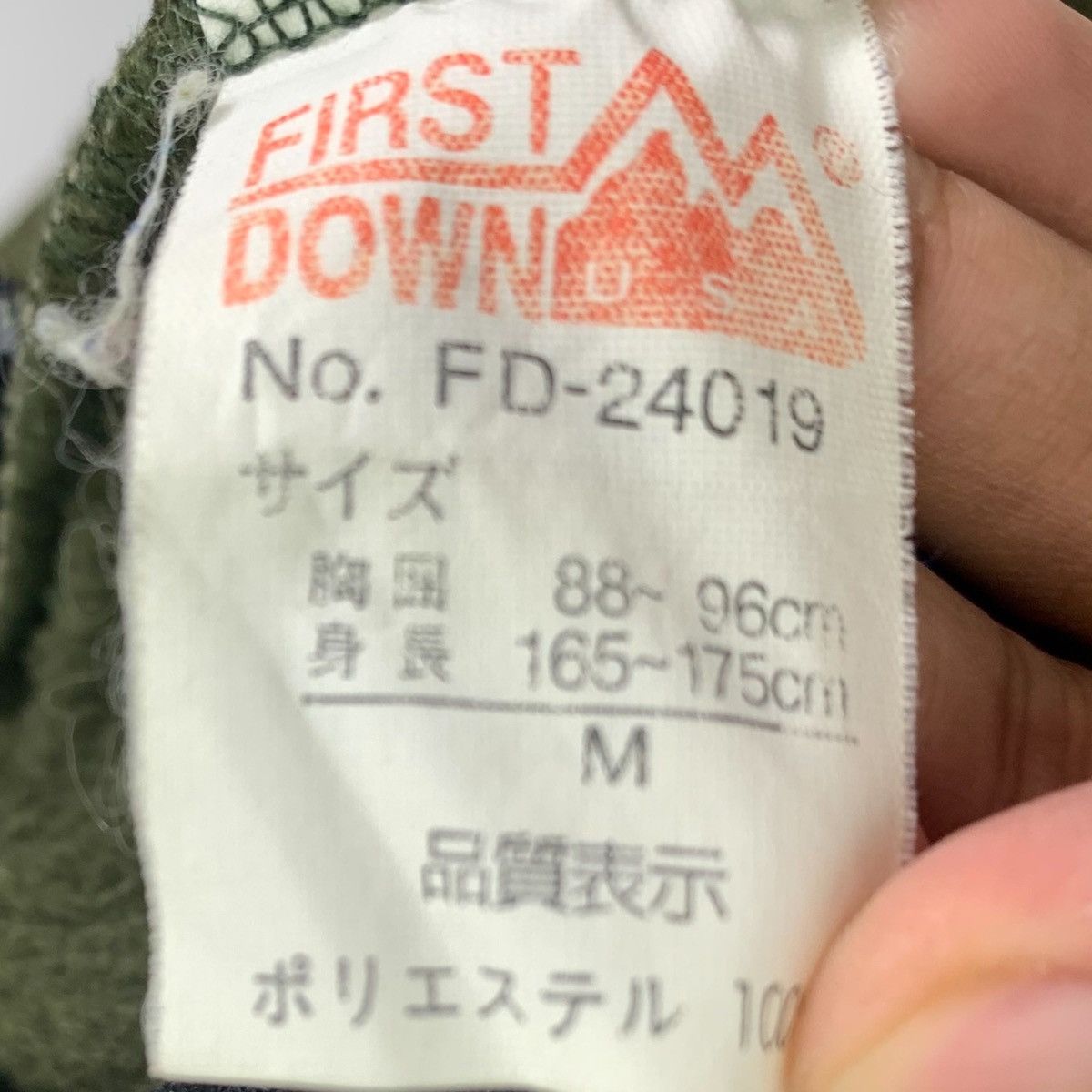 First MFG Co. × Vintage Vintage FIRST DOWN Outdoor Fleece Half Zipper Sweatshirt Size US M / EU 48-50 / 2 - 10 Thumbnail