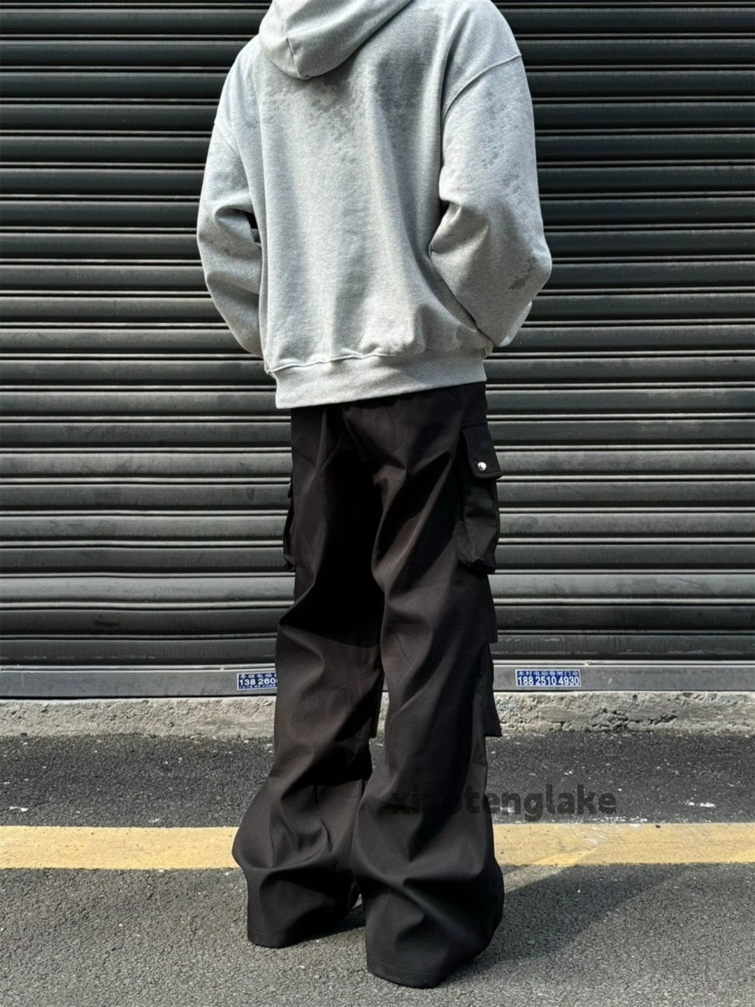 Designer × Japanese Brand × Vintage utility pleated yuppie punk flared cargo military pants Size US 32 / EU 48 - 2 Thumbnail