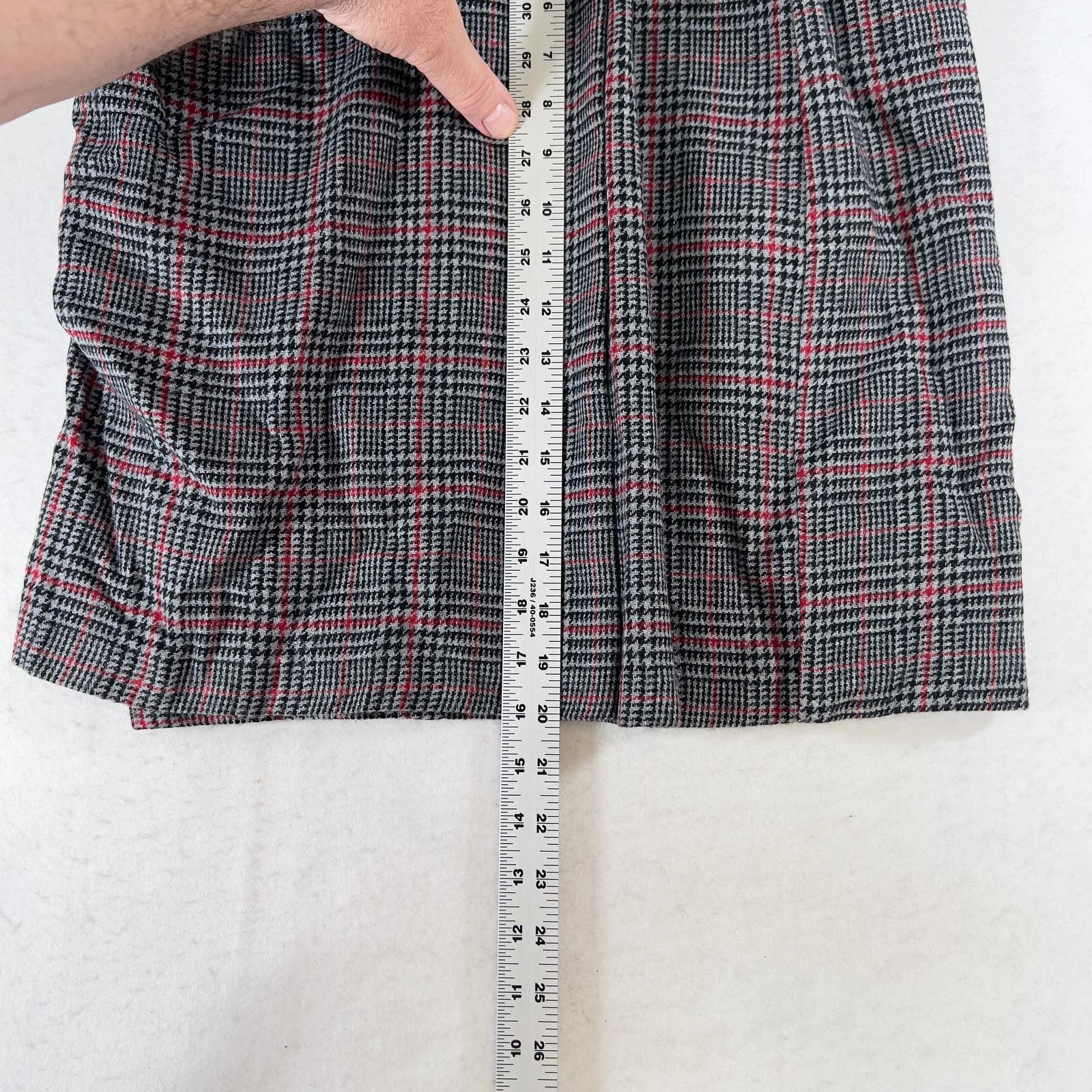 Other Karin Morgan Collection Wool Blend ALine Mini Skirt Woman 12 Size 30" / US 8 / IT 44 - 10 Thumbnail