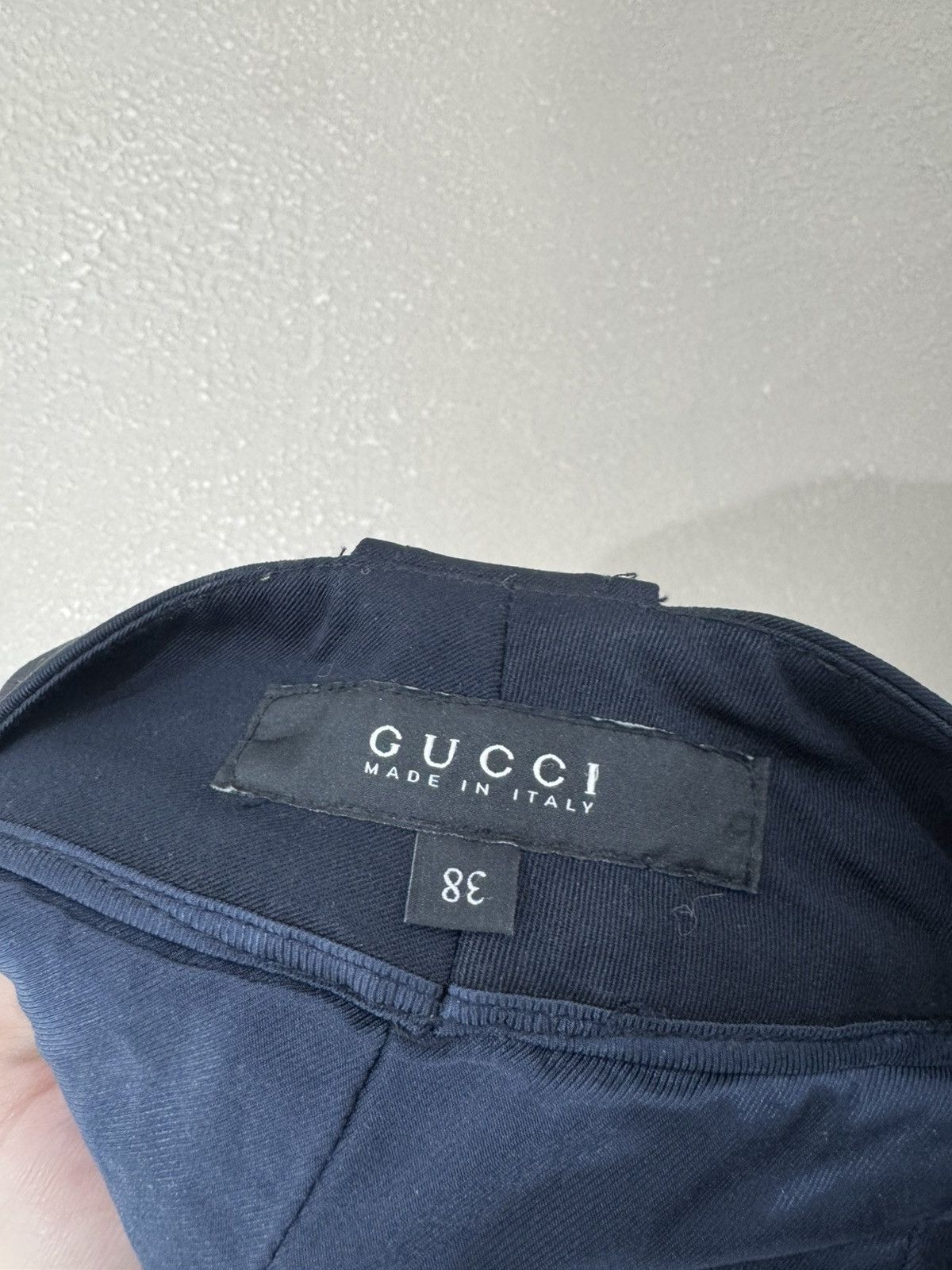 Gucci GUCCI by TOM FORD Skirt Mini Pencil Solid gold buttons Size 26" / US 2 / IT 38 - 3 Thumbnail