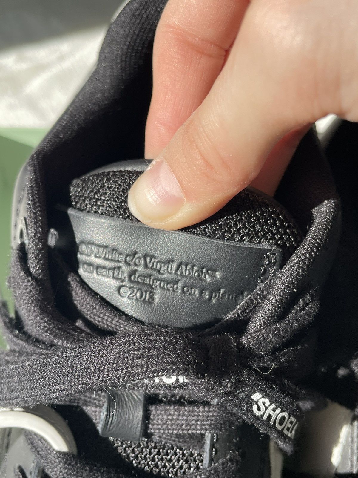 Off-White Off-White’s “OUT OF OFFICE” Sneakers in Black White Size US 6 / EU 39 - 6 Thumbnail