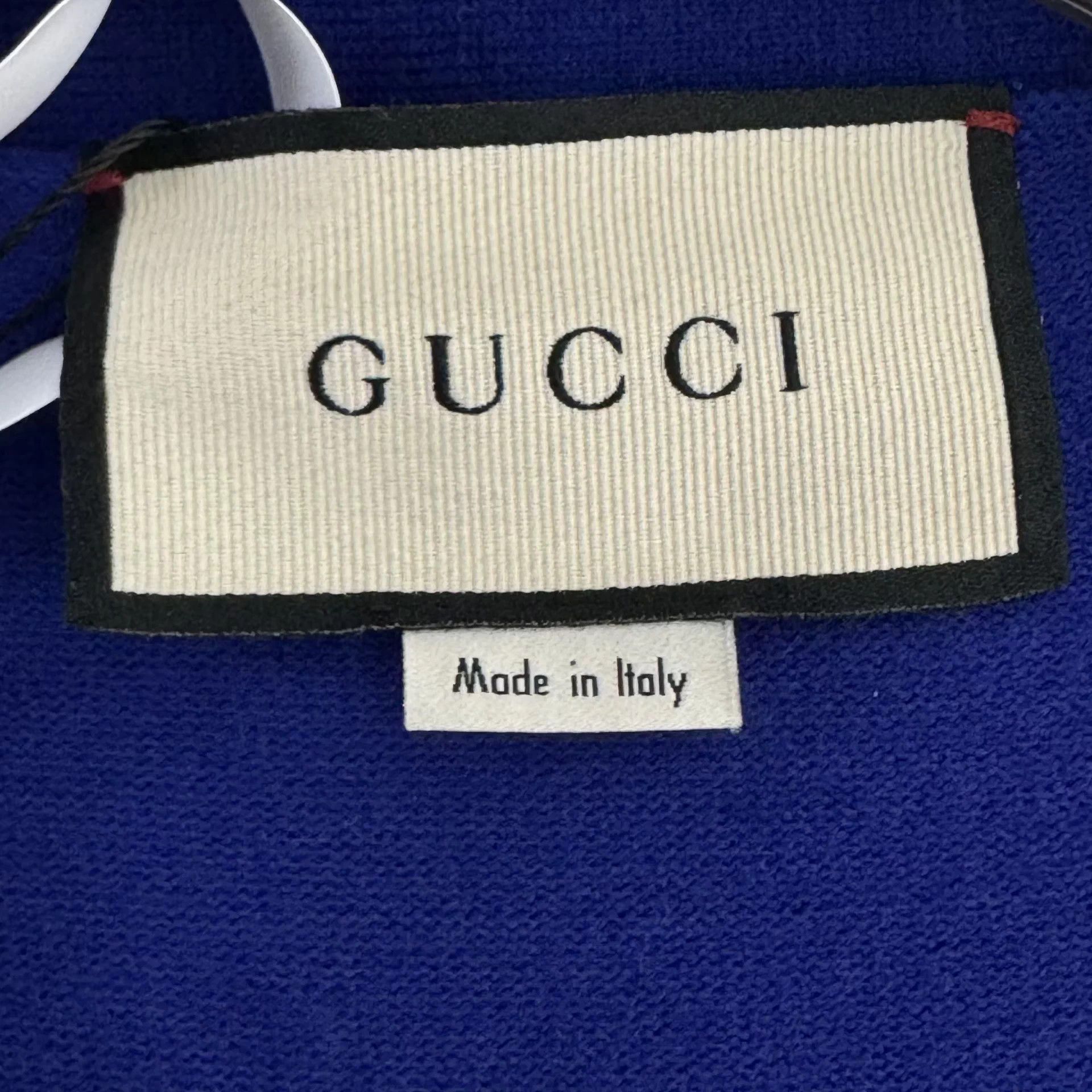 Gucci Gucci Blue/Red/White Striped Cardigan, Size S, 99% New Size US S / EU 44-46 / 1 - 3 Thumbnail