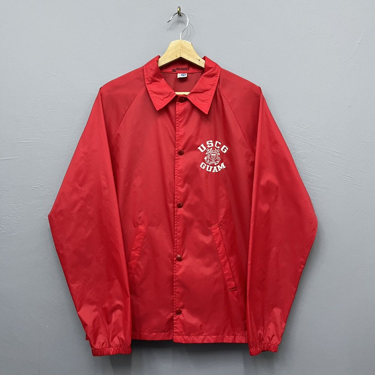 Vintage 80s USCG Guam Coach Jacket Size US M / EU 48-50 / 2 - 1 Thumbnail