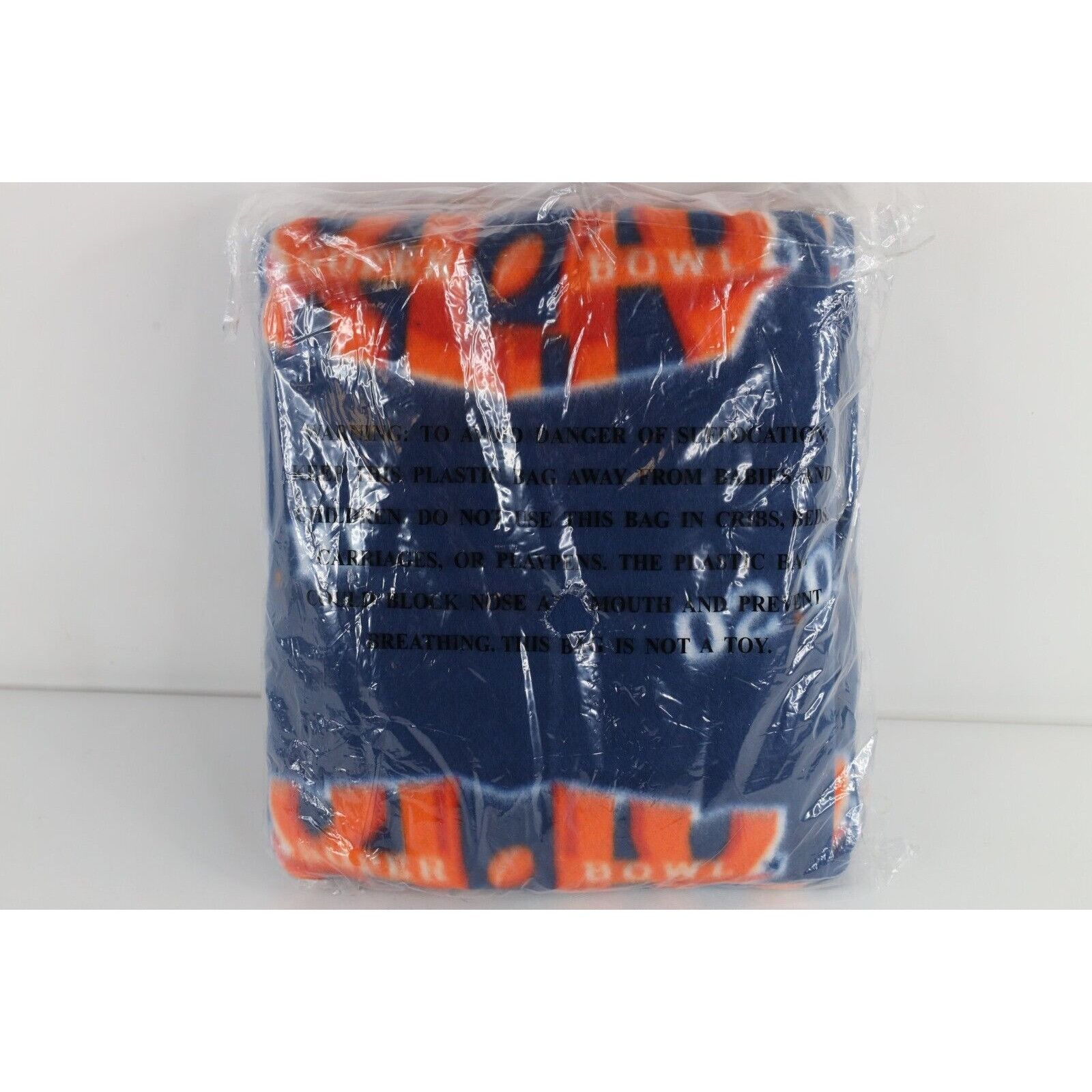 Vintage Deadstock Vintage Y2K Super Bowl XLIV Fleece Blanket Snuggie Size ONE SIZE - 4 Thumbnail
