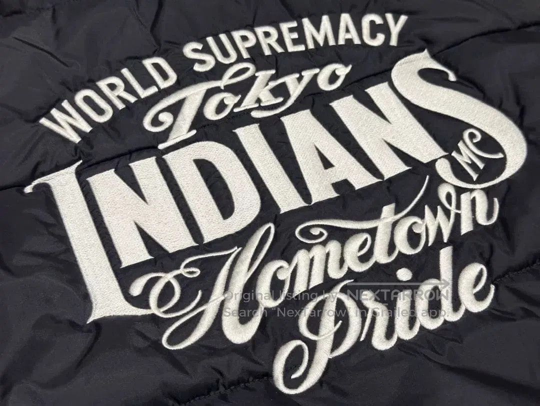 Neighborhood Vintage Tokyo Indians Racing Vest. Size US XL / EU 56 / 4 - 3 Thumbnail