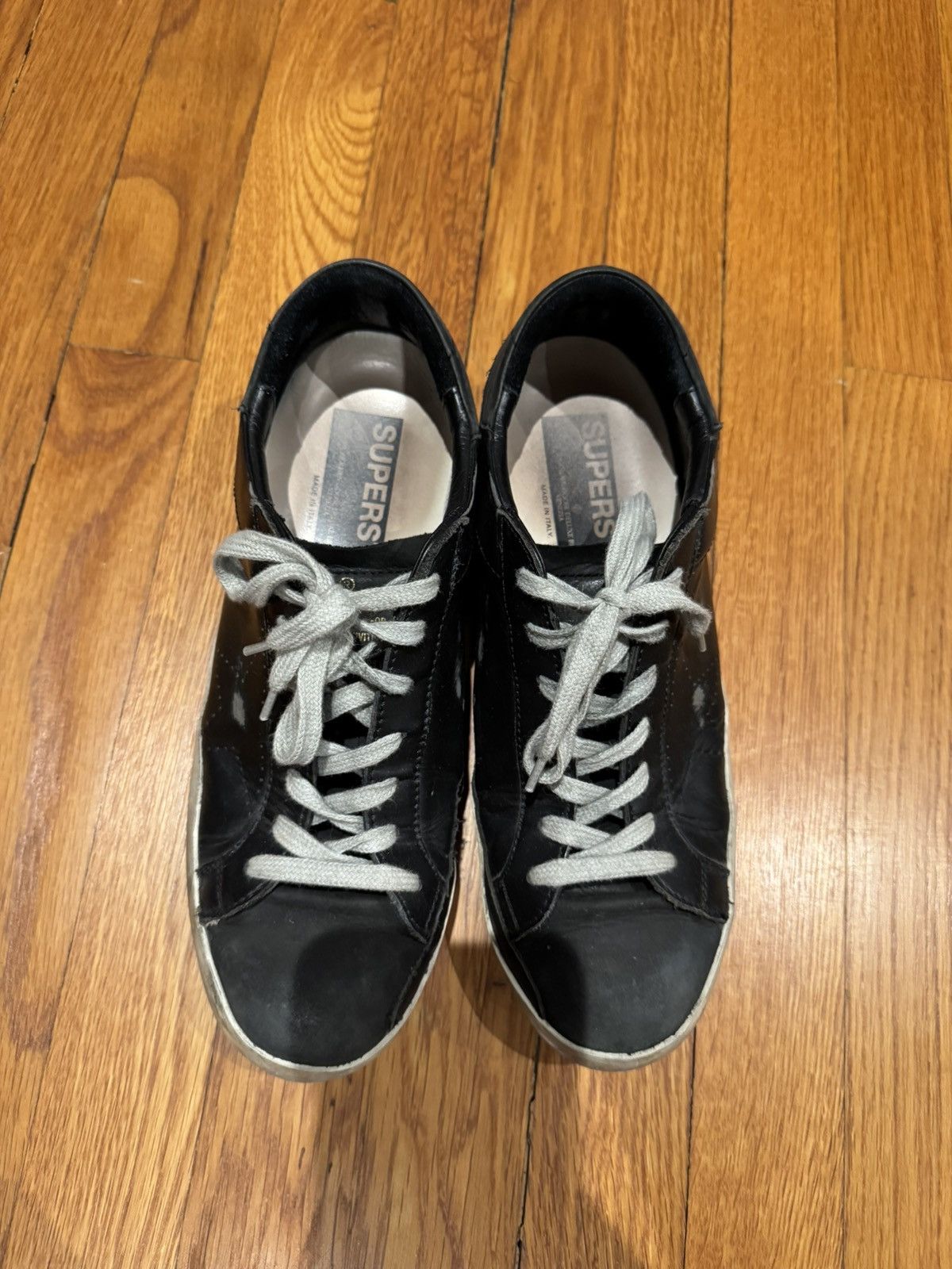 Golden Goose Golden Goose Black and Gray Sneakers Versatile Comfort Size US 8 / EU 41 - 8 Thumbnail